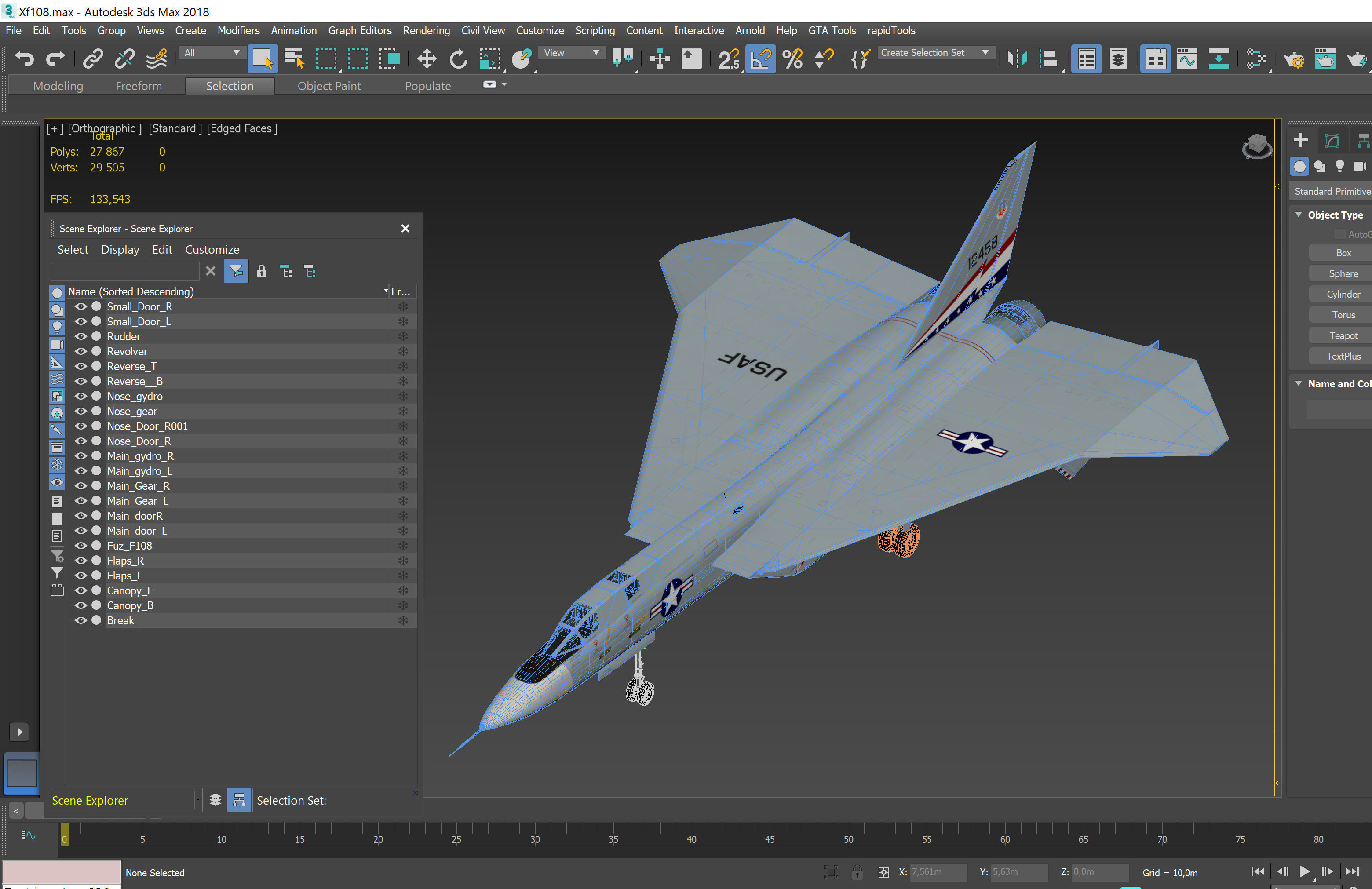 XF-108 Interceptor 3D model_19