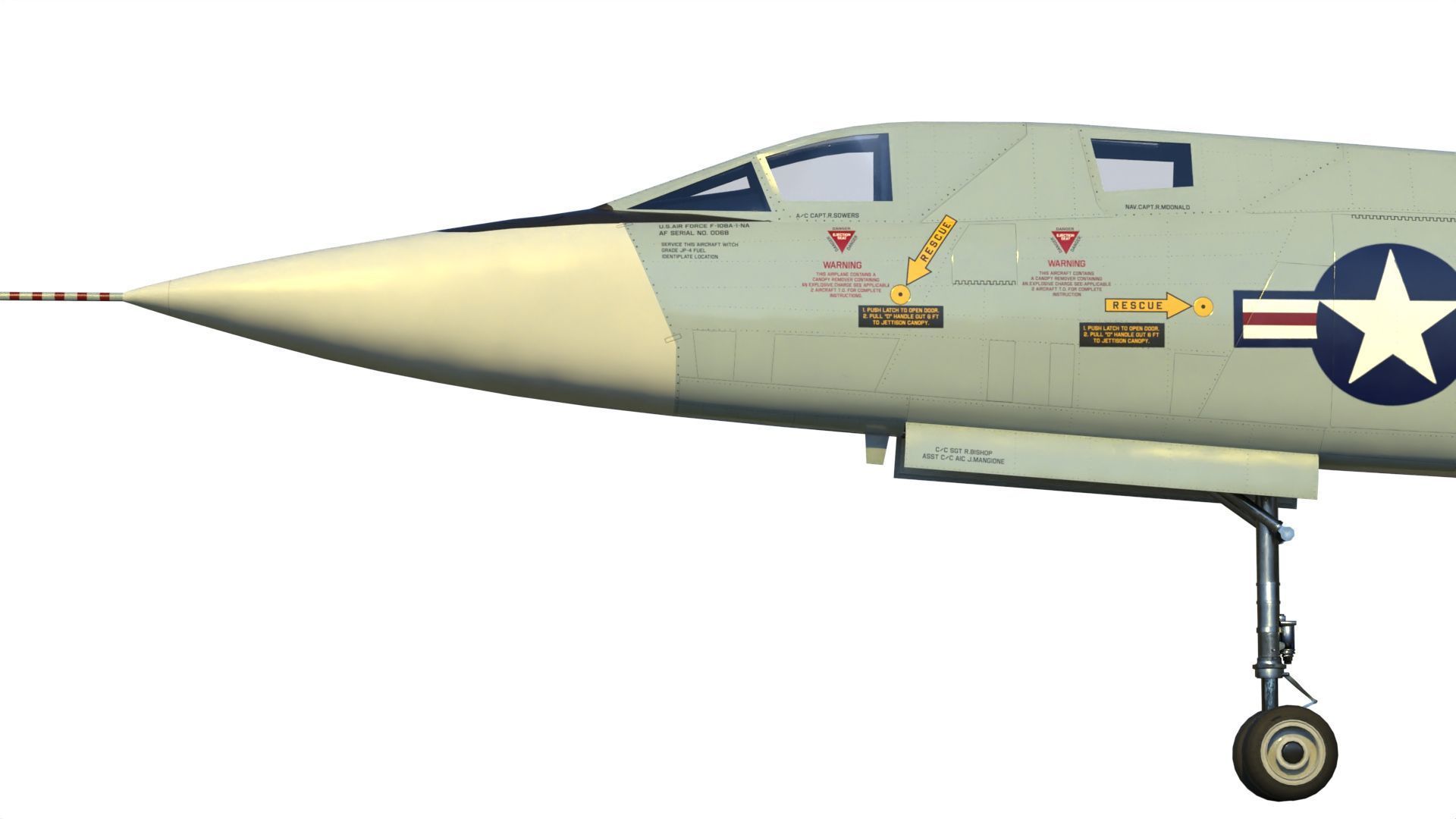 XF-108 Interceptor 3D model_13