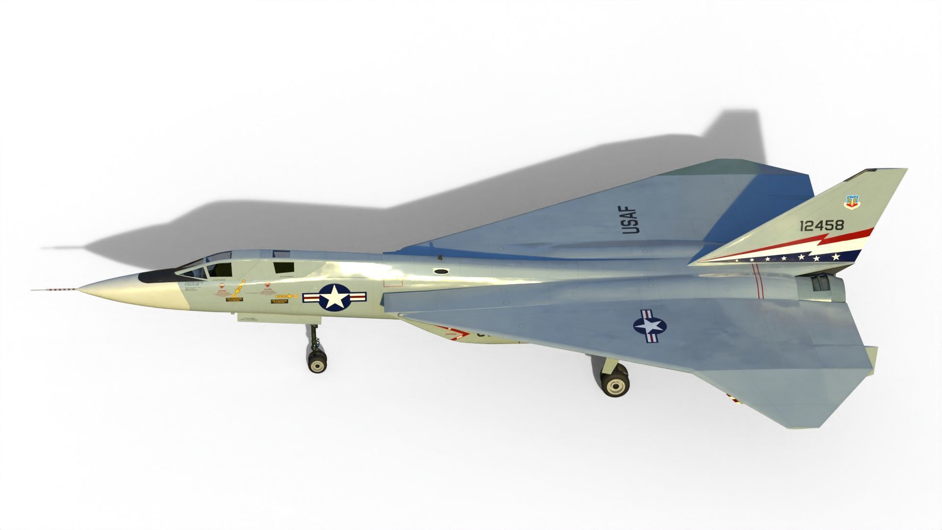 XF-108 Interceptor 3D model_15
