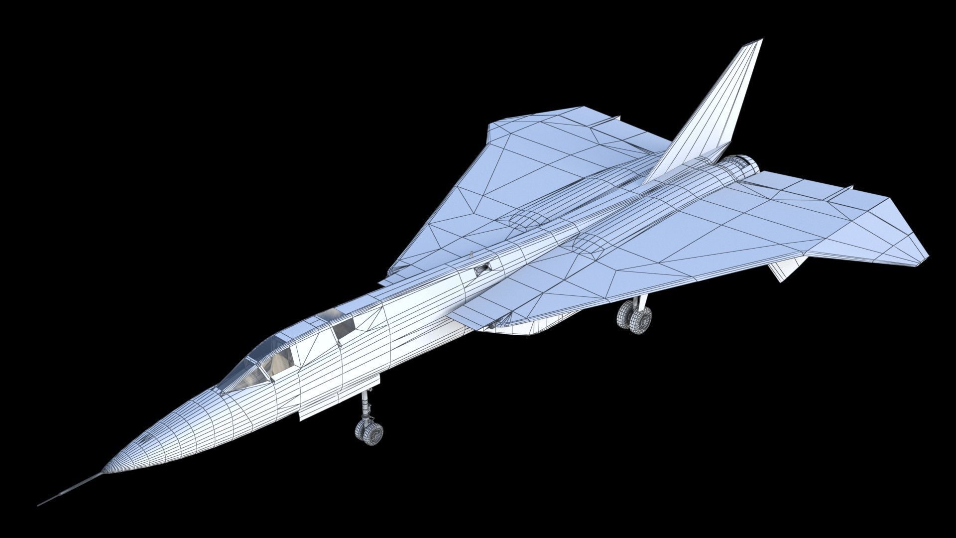 XF-108 Interceptor 3D model_21
