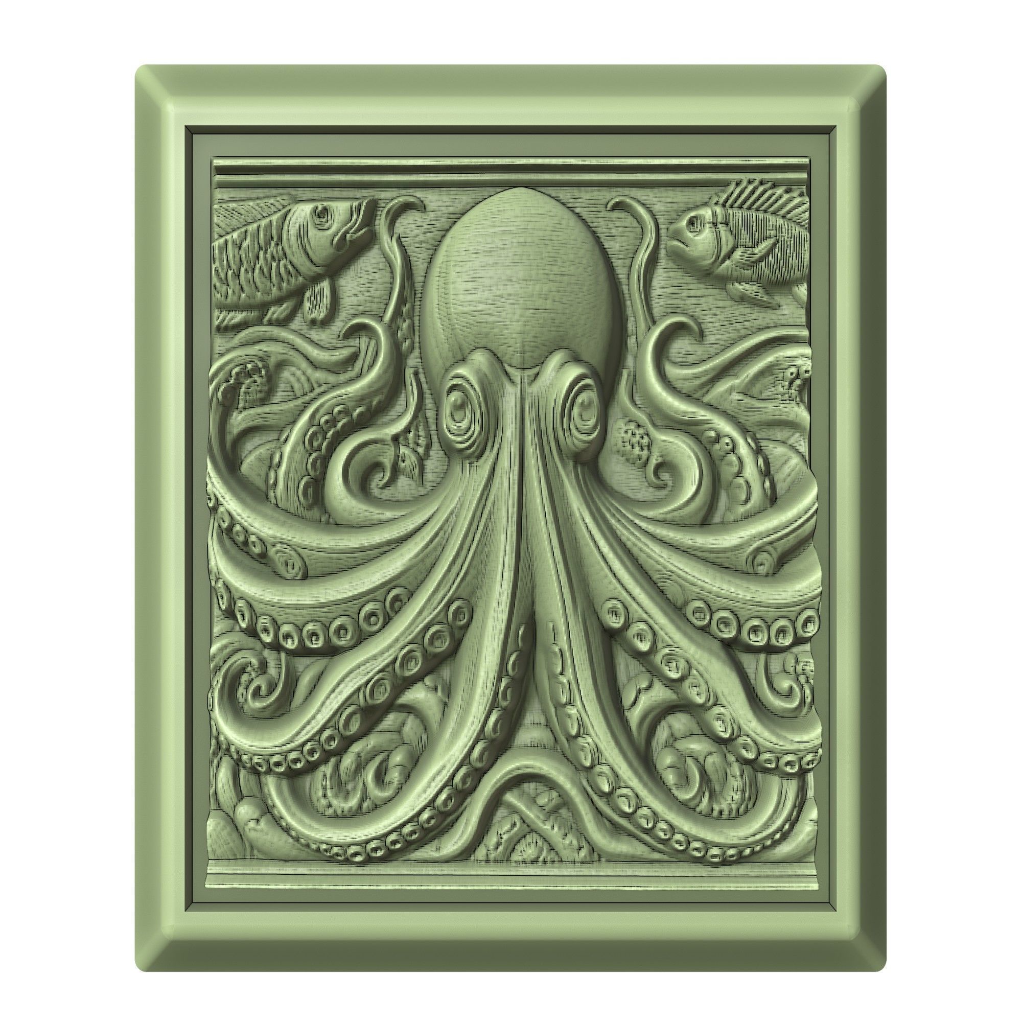 Octopus Animal 3D print model_2
