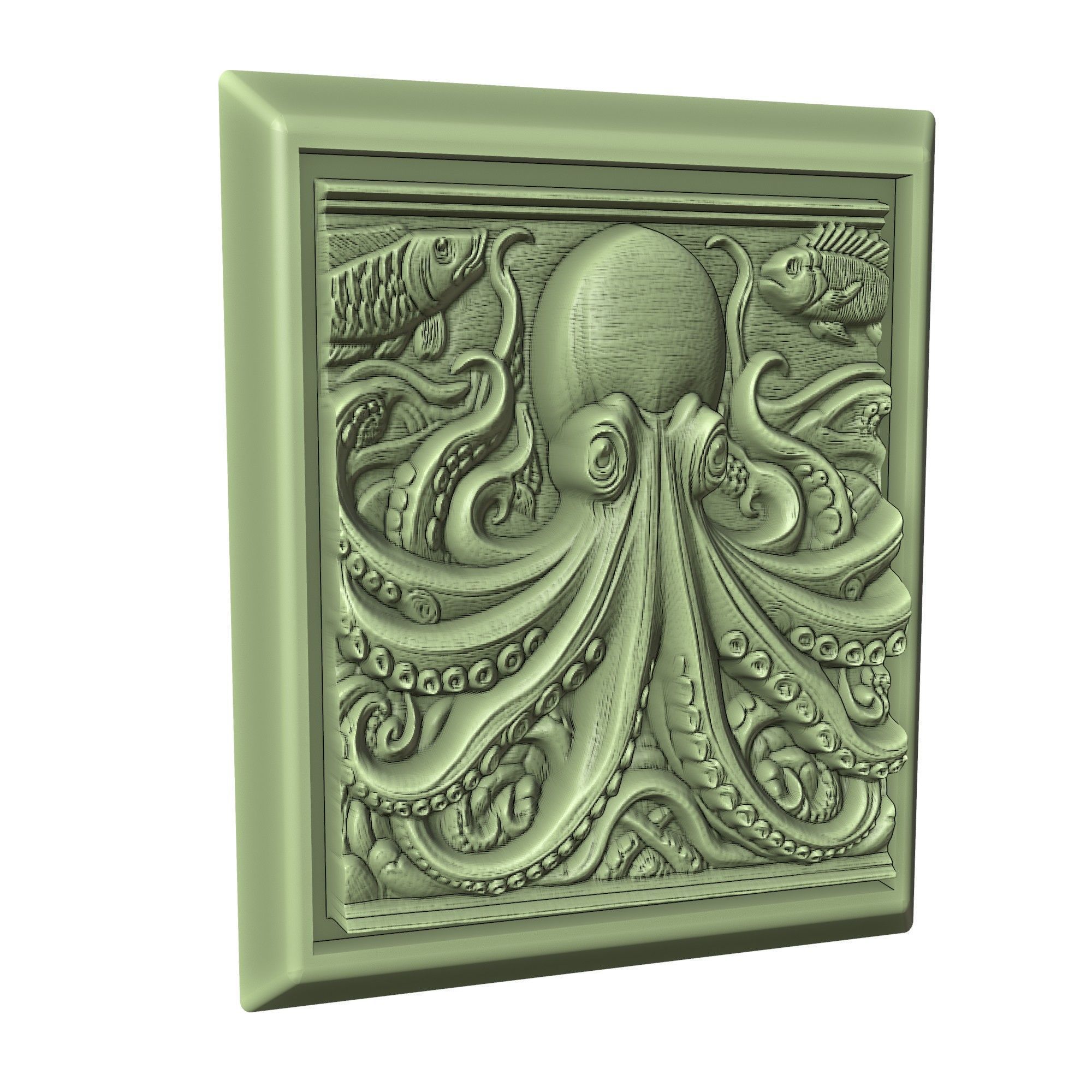 Octopus Animal 3D print model_3
