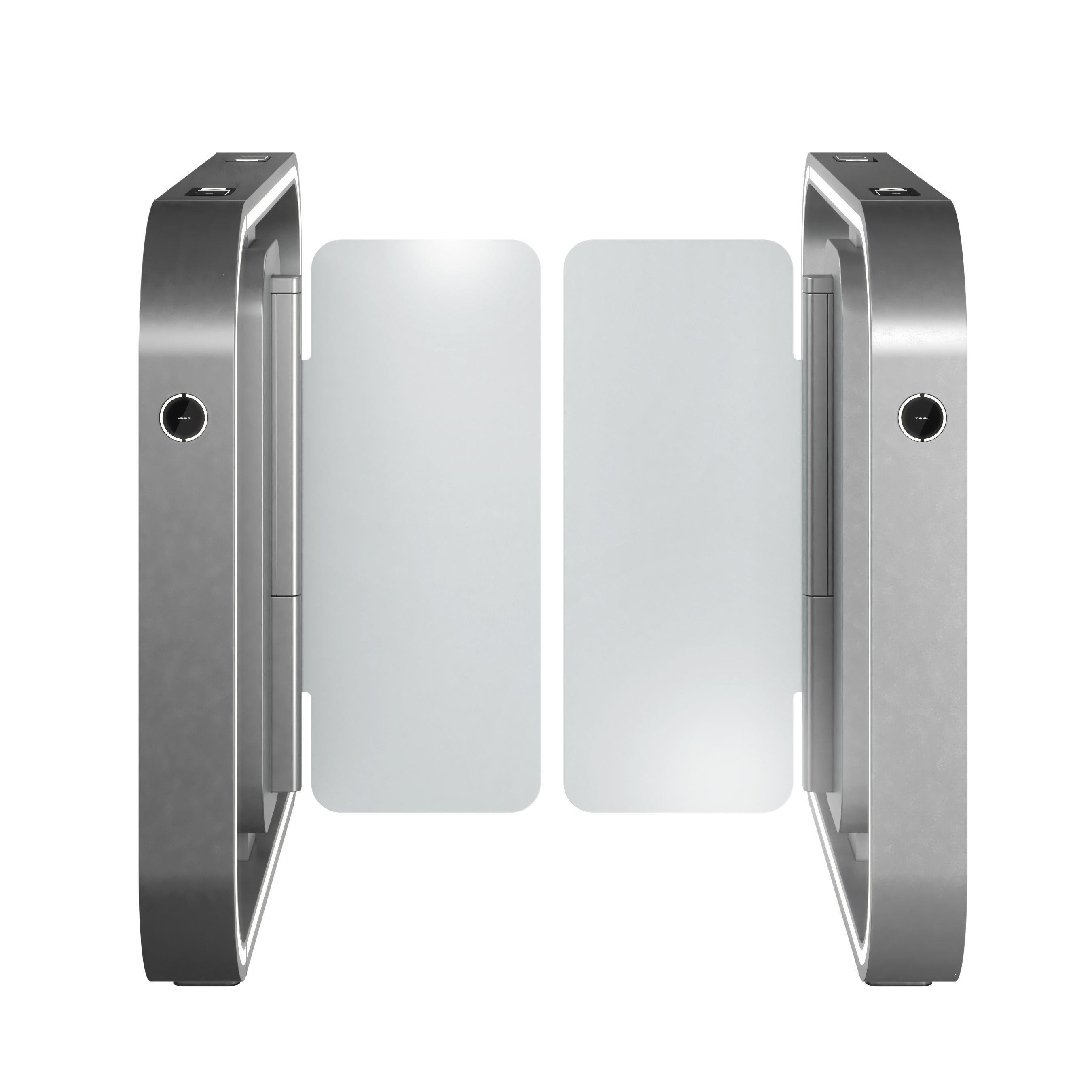 Entrance gates Speegate by Assa Abloy 3D model_4