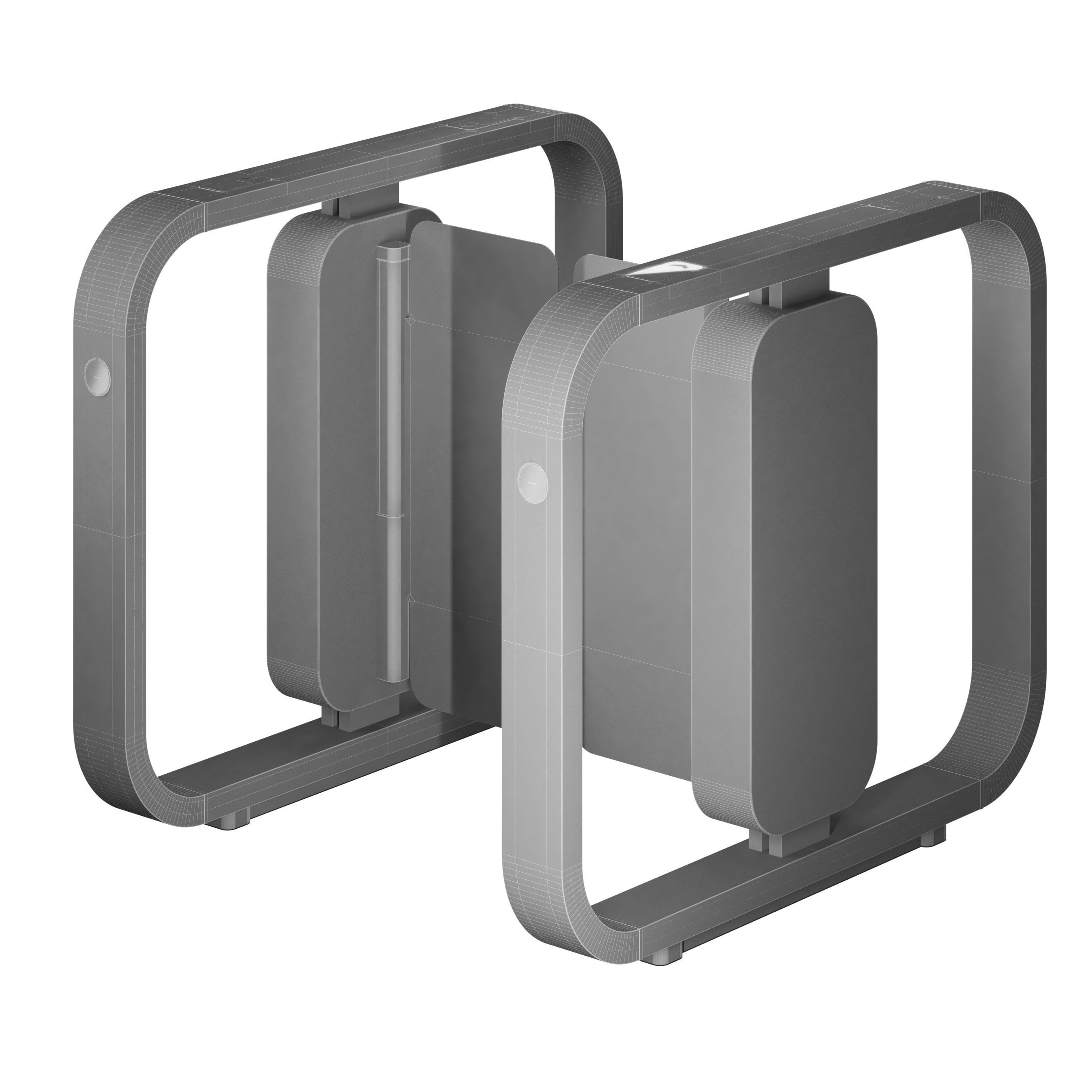 Entrance gates Speegate by Assa Abloy 3D model_6