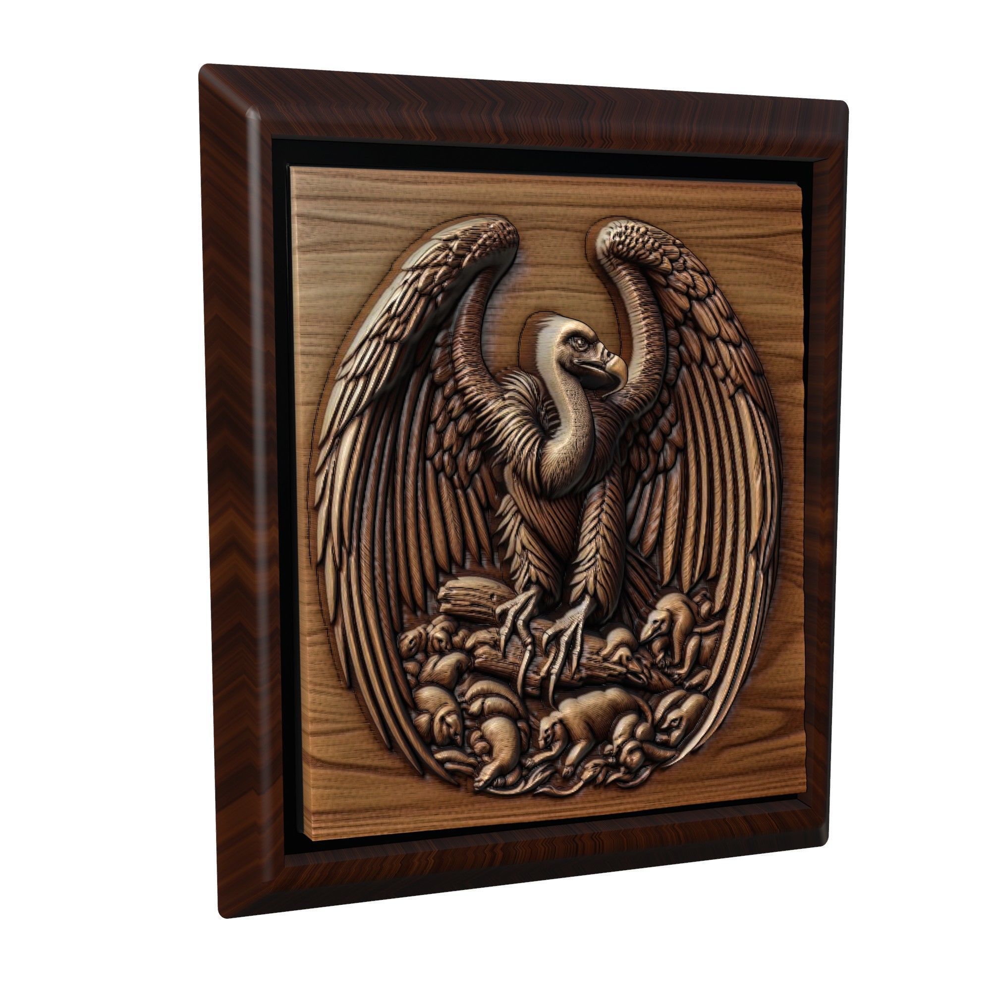 Vulture Animal 3D print model_1