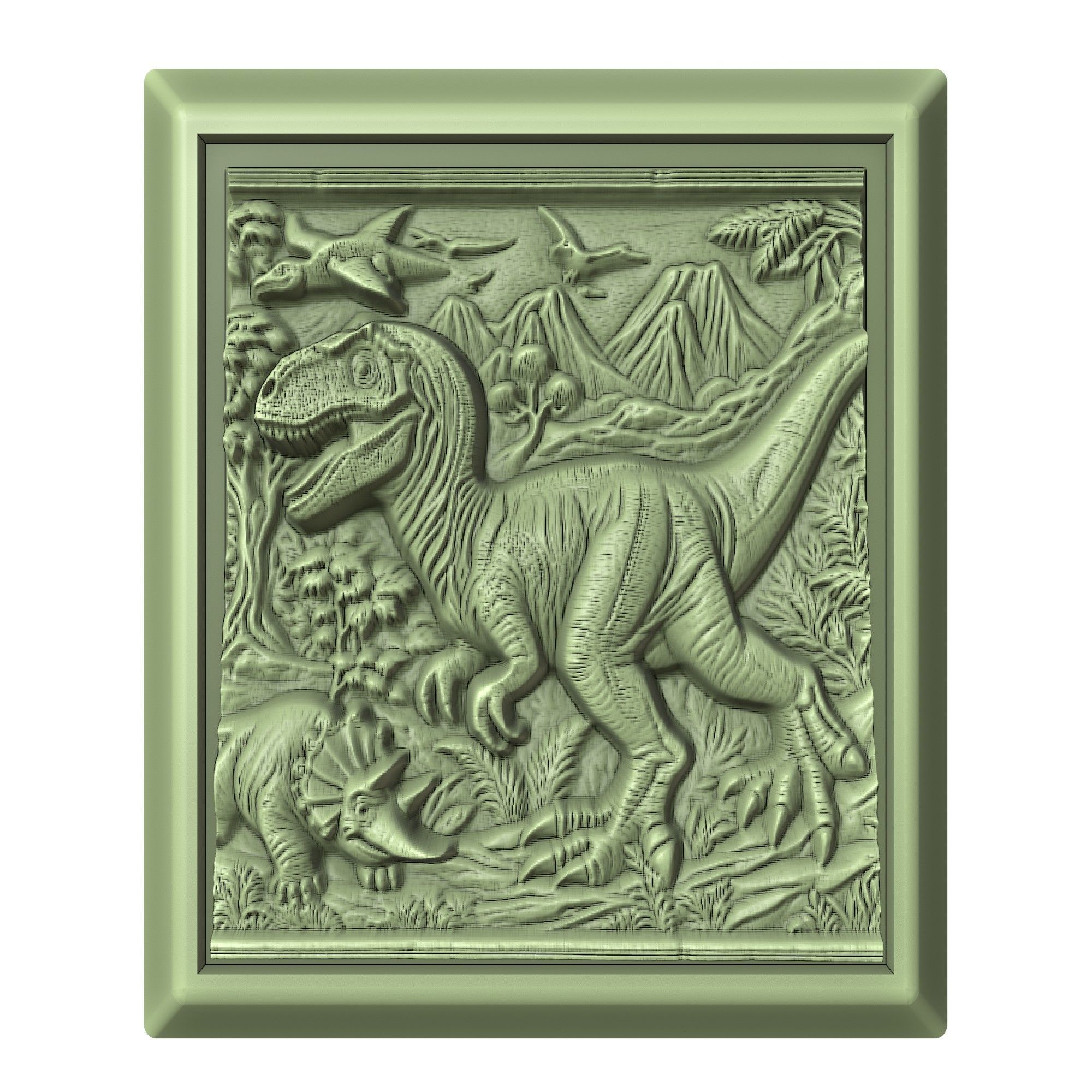 Dinosaur Animal 3D print model_2