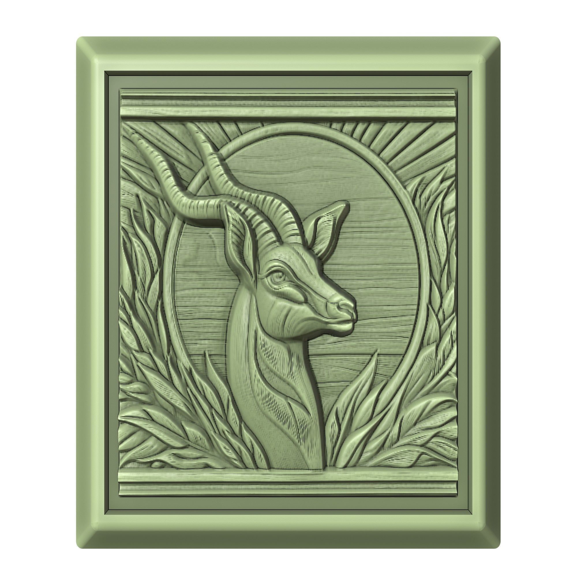 Antelope Animal 3D print model_2