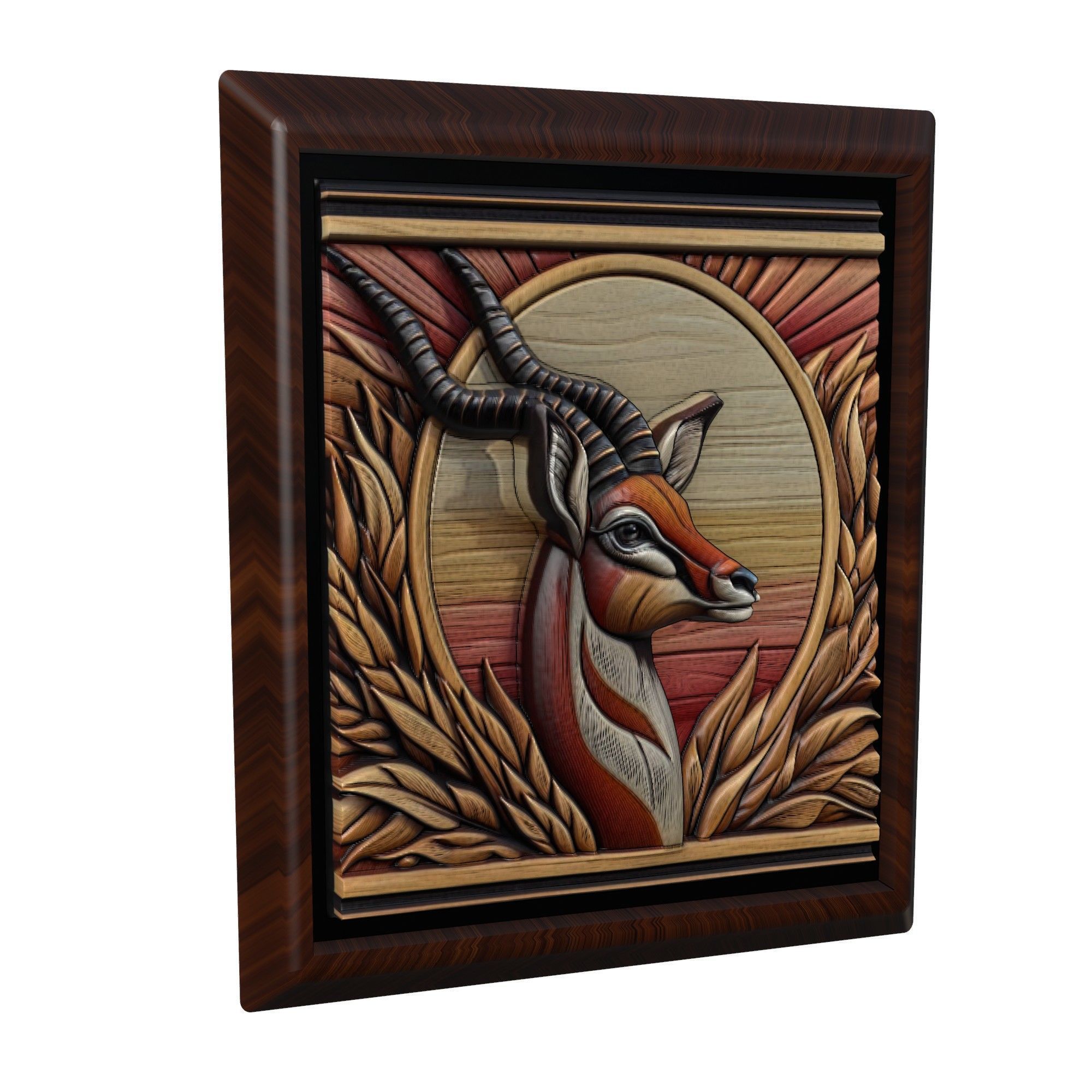 Antelope Animal 3D print model_1