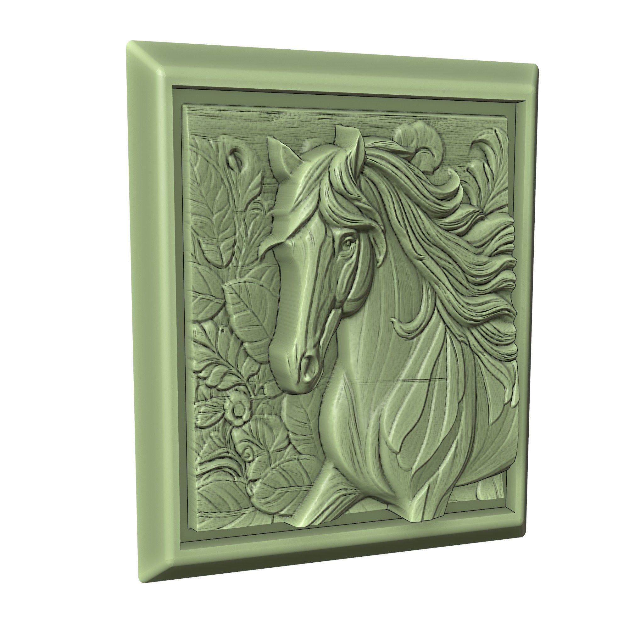 Horse Animal 3D print model_3