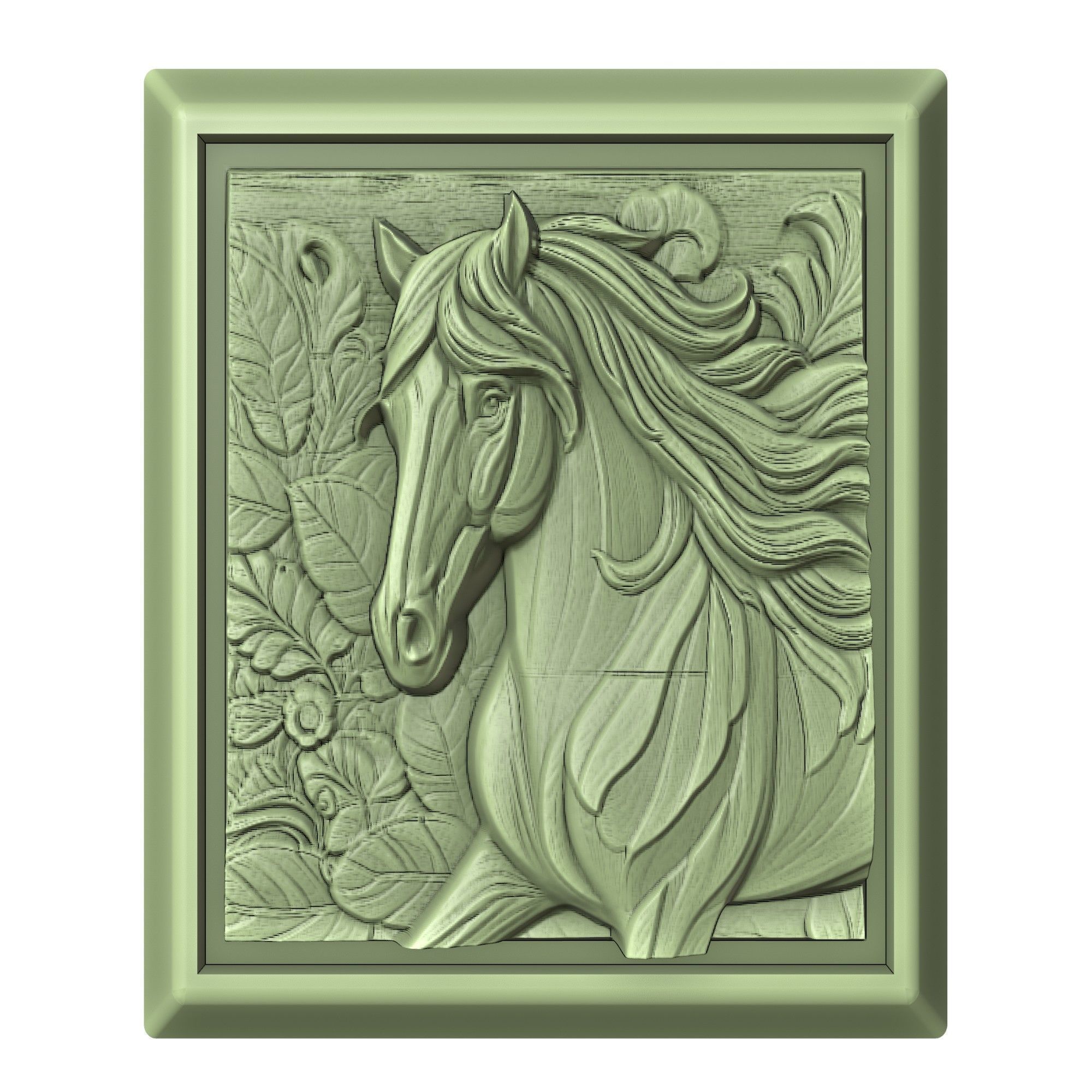 Horse Animal 3D print model_2