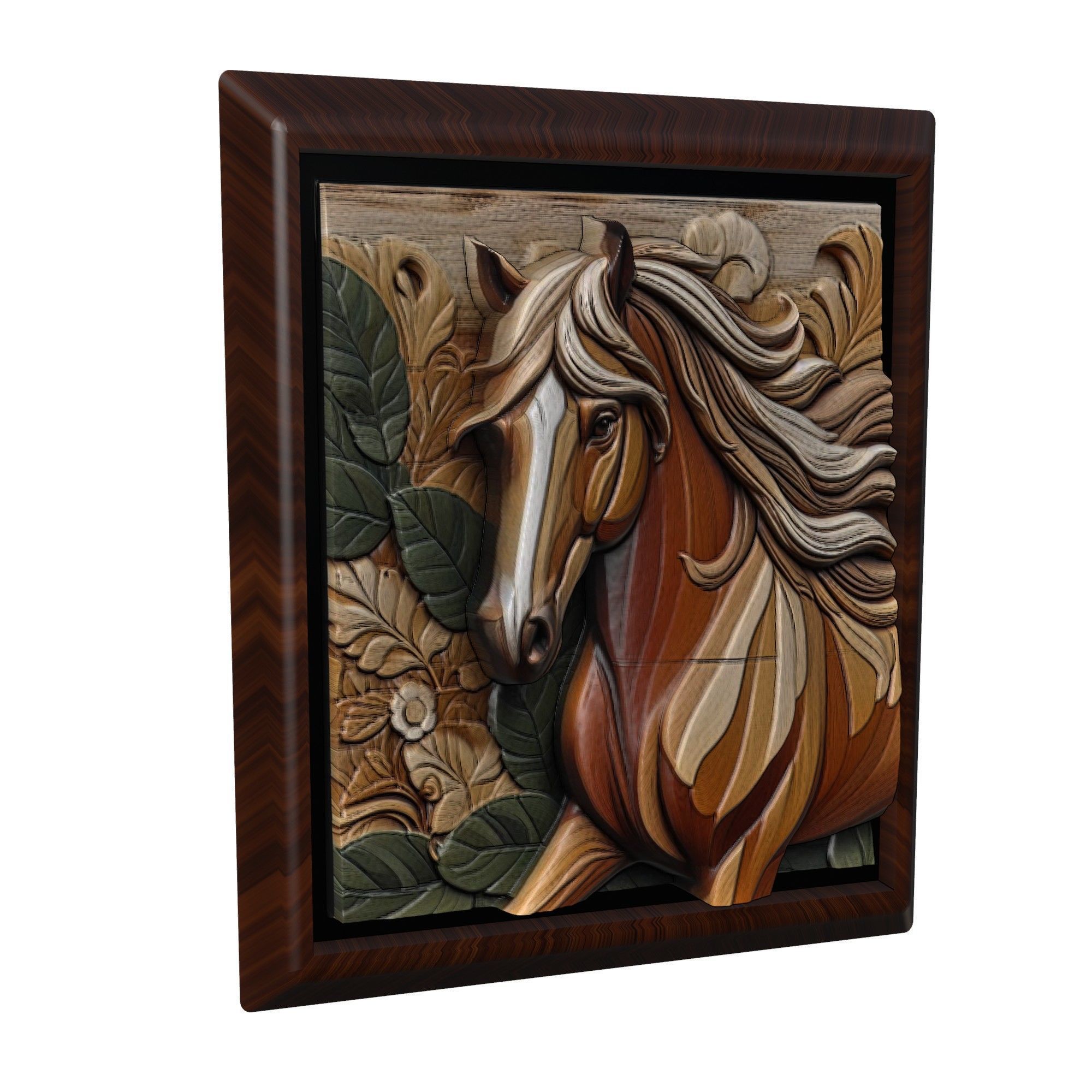 Horse Animal 3D print model_1