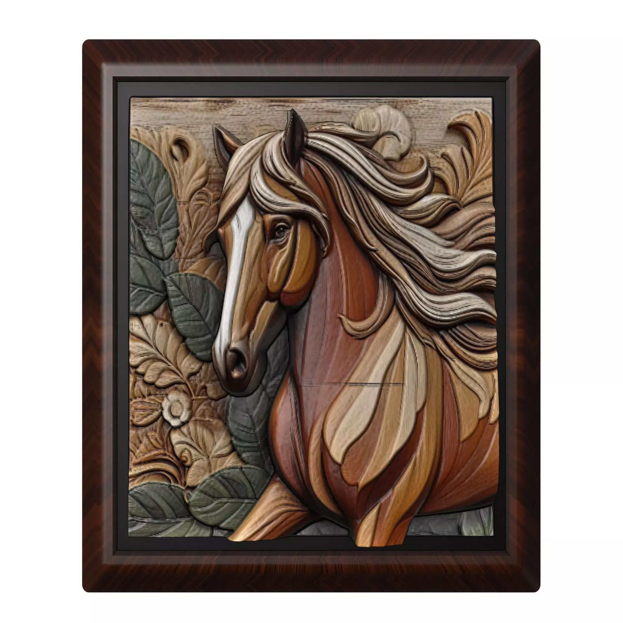 Horse Animal 3D print model_0