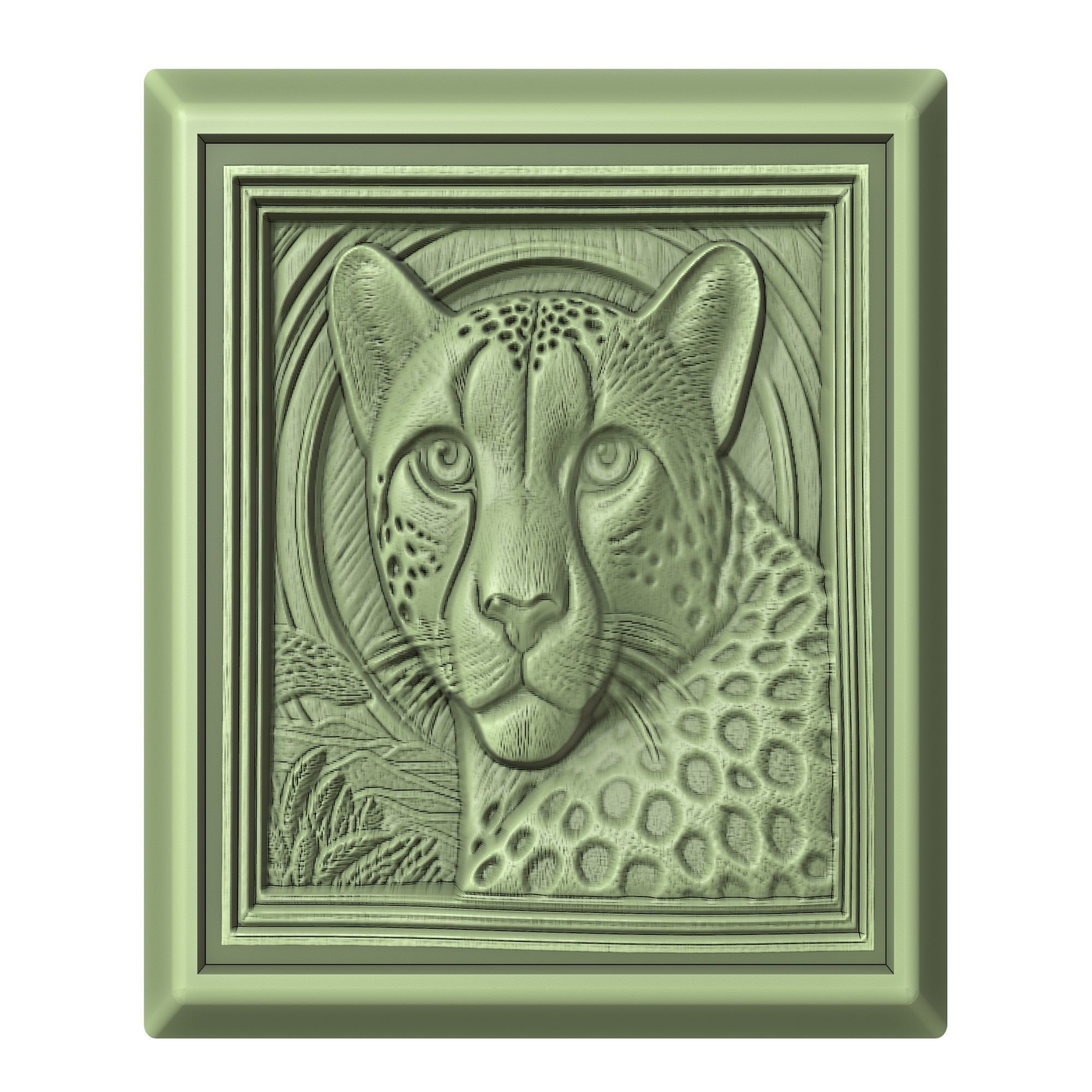 Cheetah Animal 3D print model_2