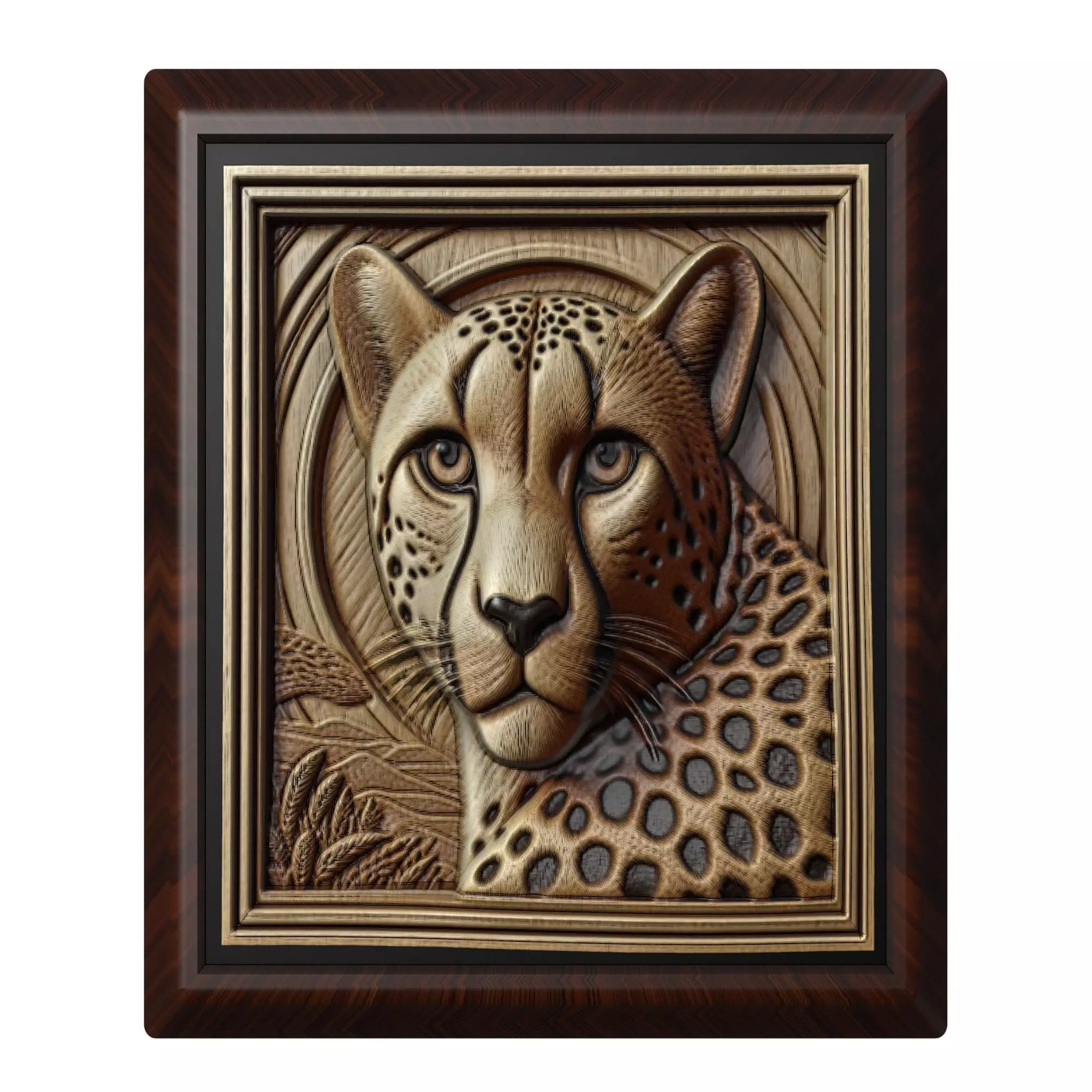 Cheetah Animal 3D print model_0