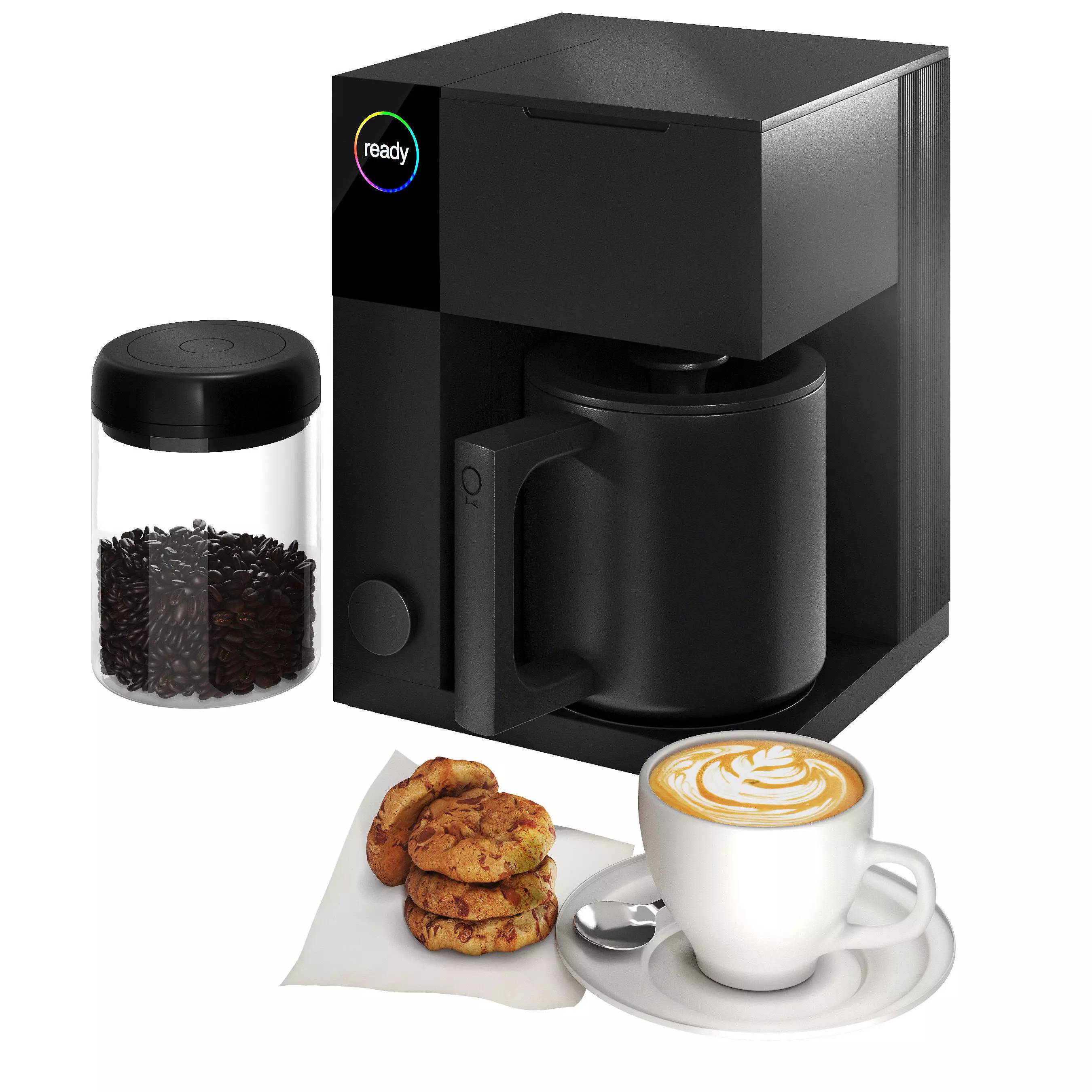 Aiden Precision Coffee Maker by Fellow 3D model