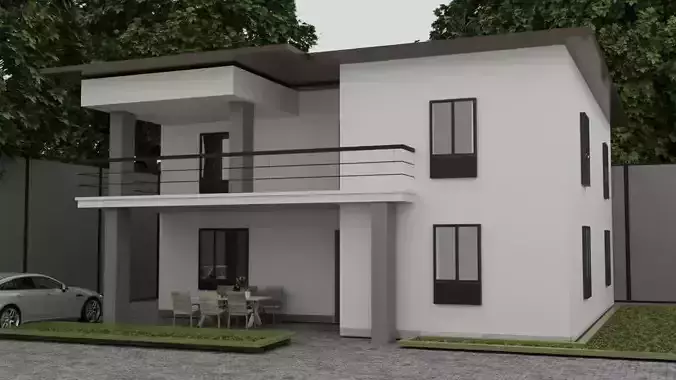 house  3d model