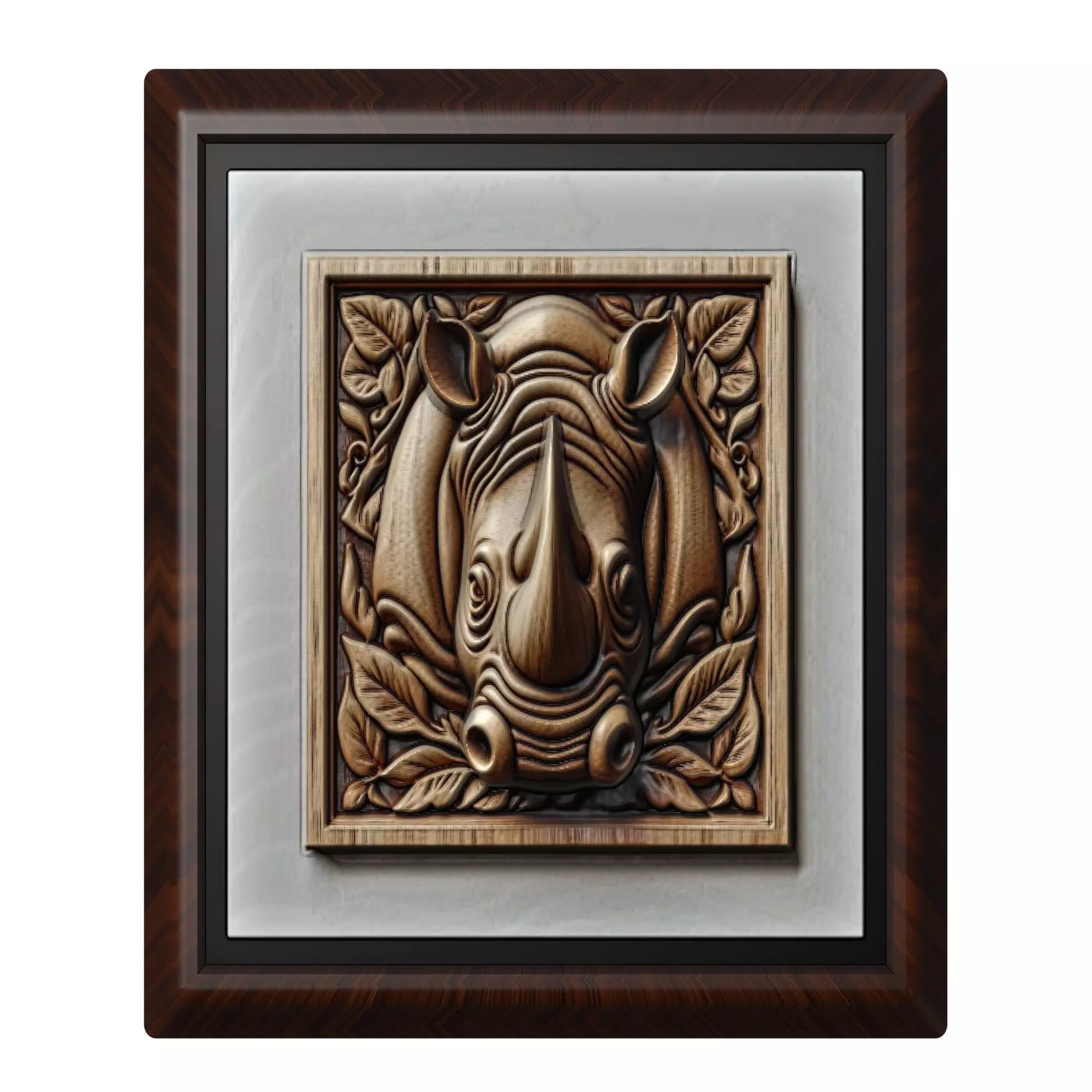 Rhinoceros Animal 3D print model_0