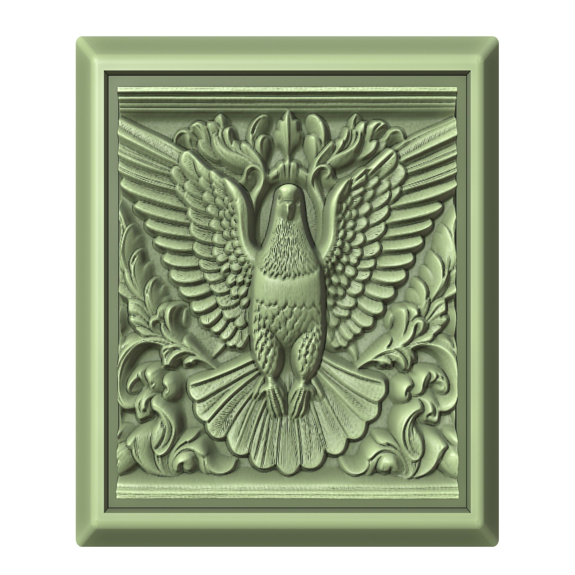 Pigeon Animal 3D print model_2