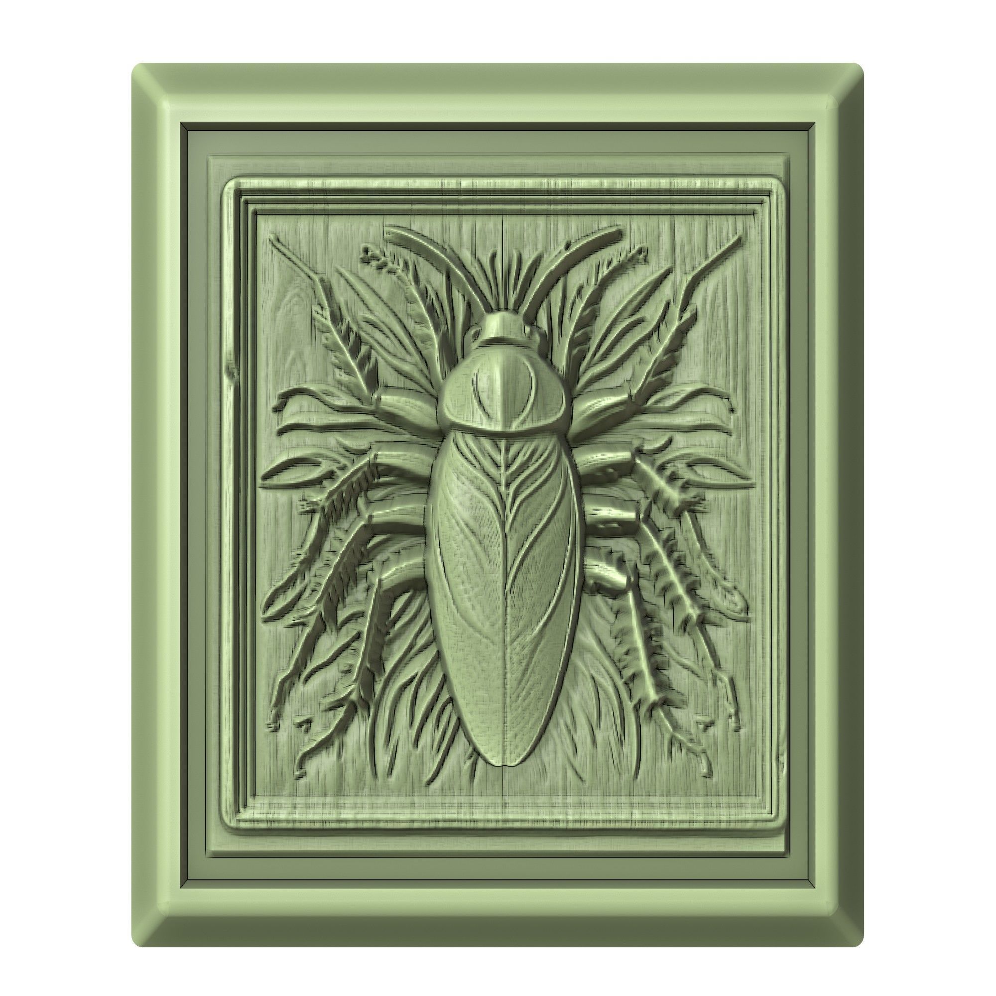 Cockroach Animal 3D print model_2