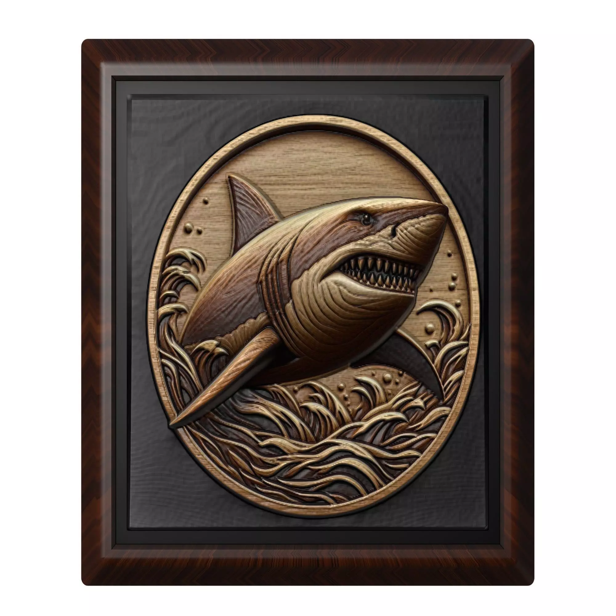 Shark Animal 3D print model_0