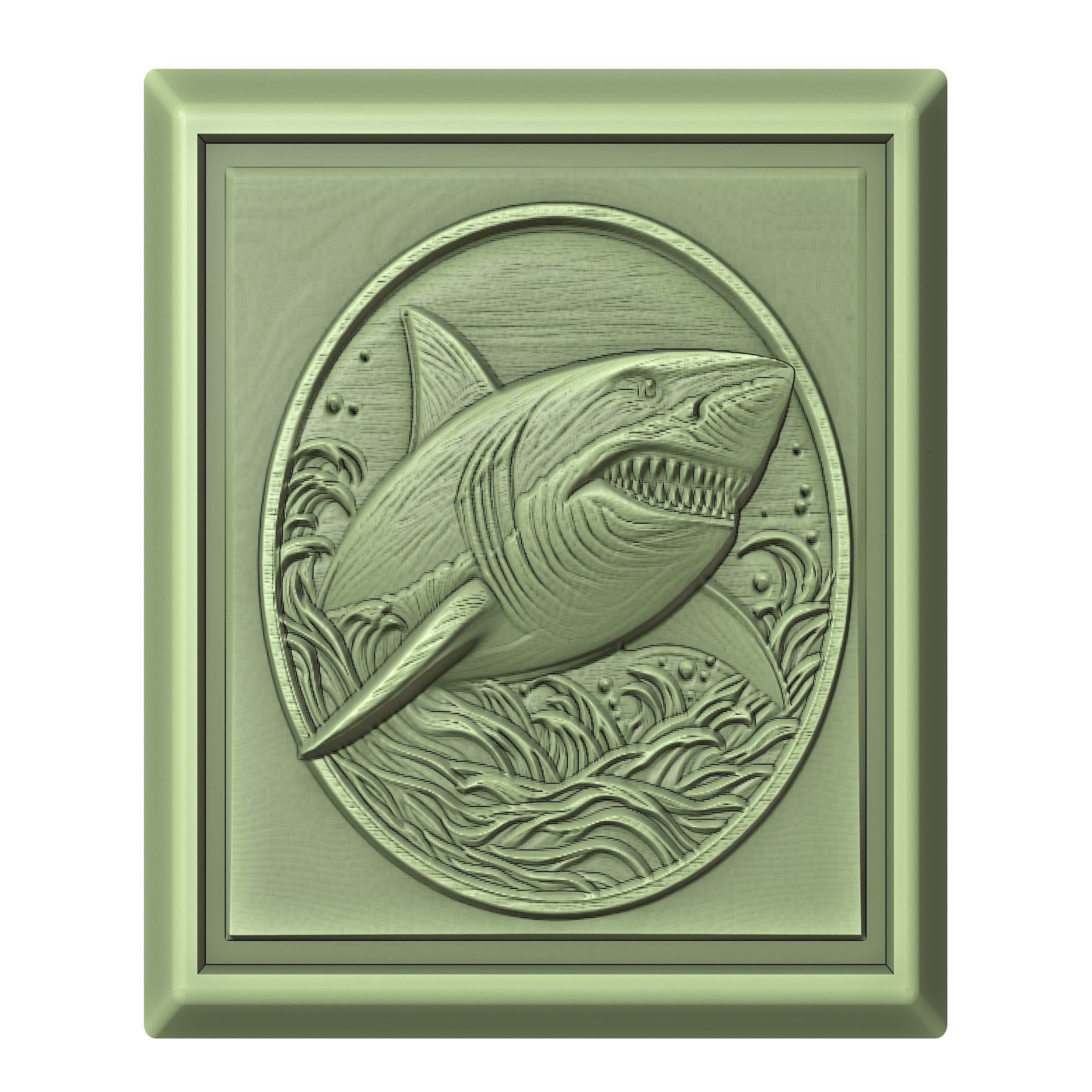 Shark Animal 3D print model_2