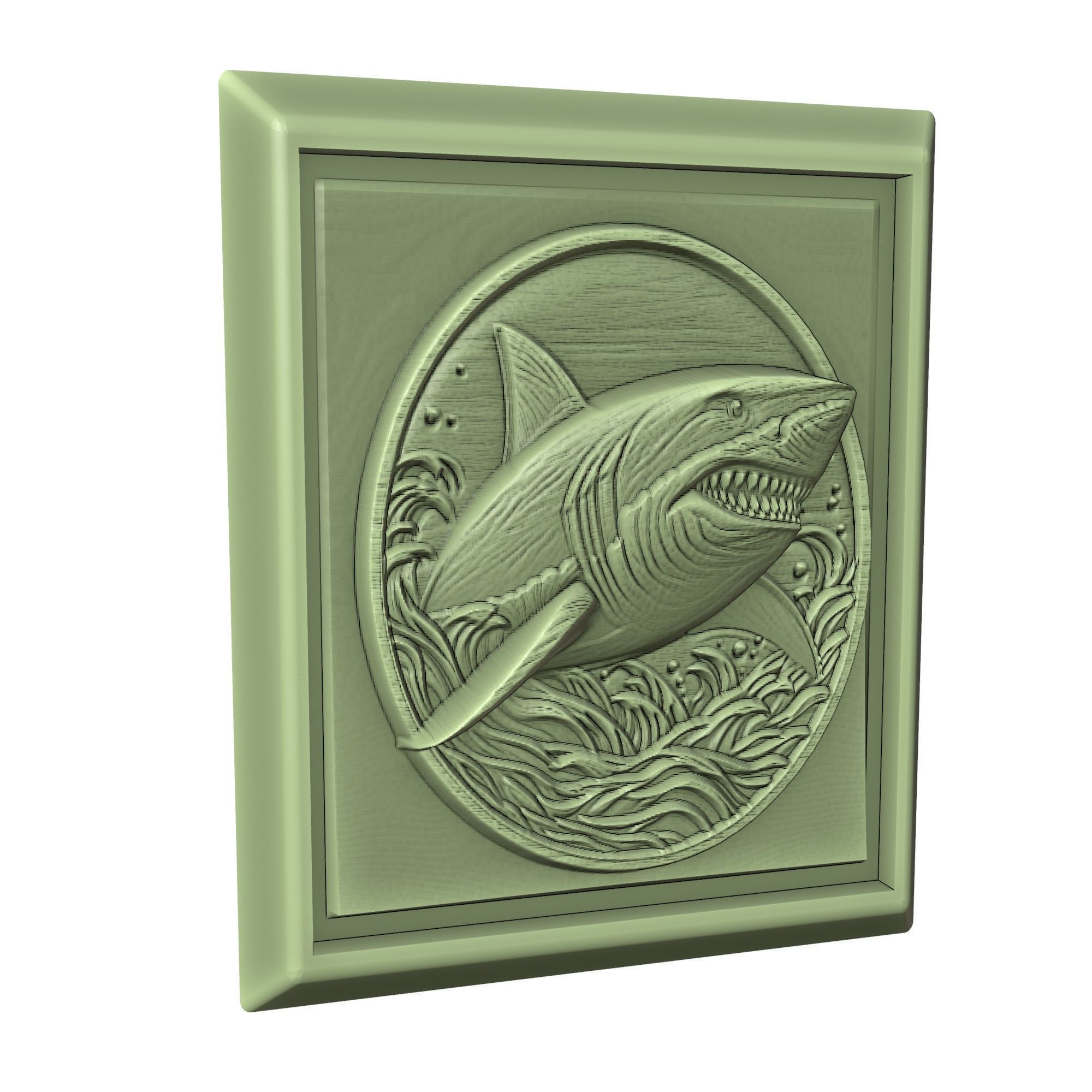 Shark Animal 3D print model_3