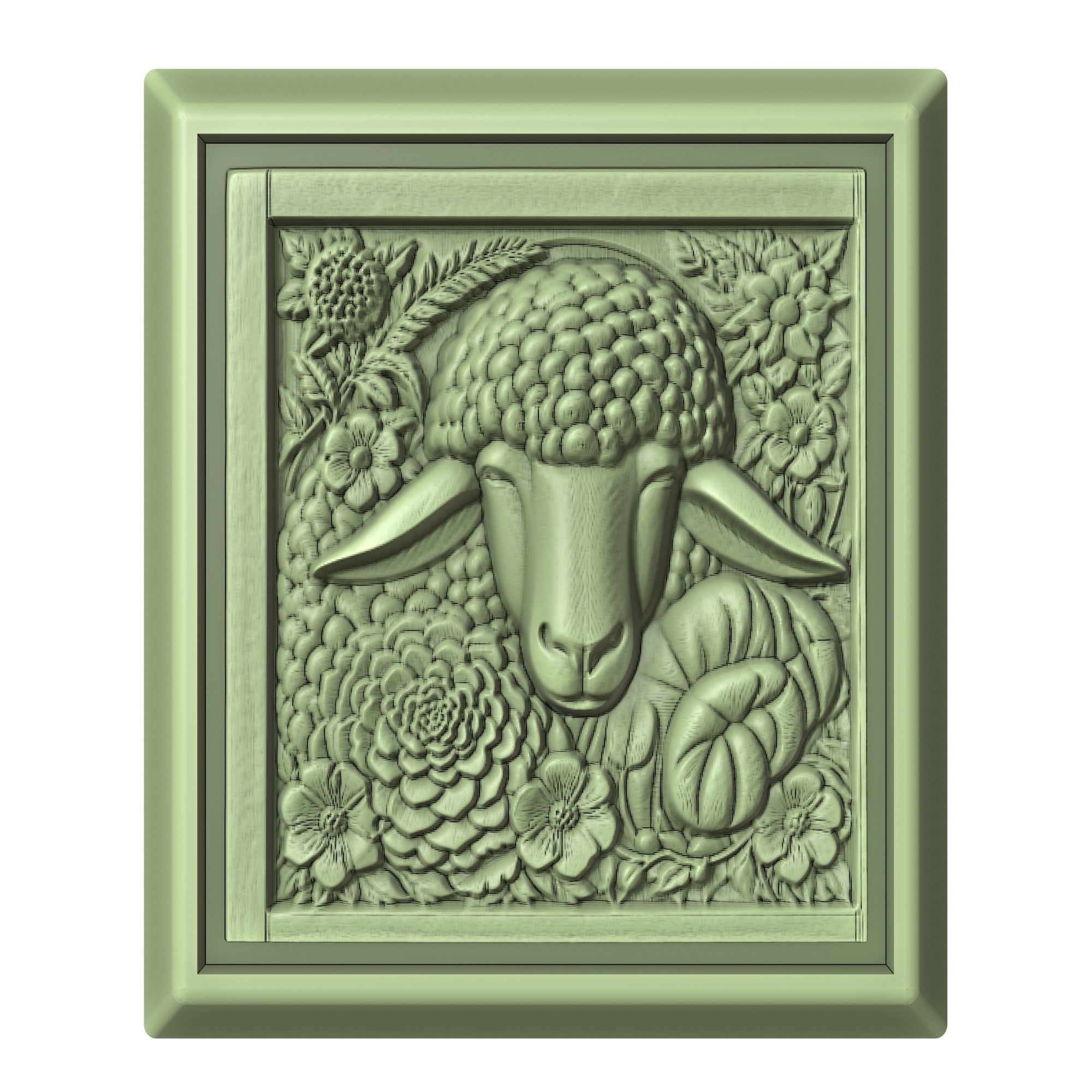 Sheep Animal 3D print model_2