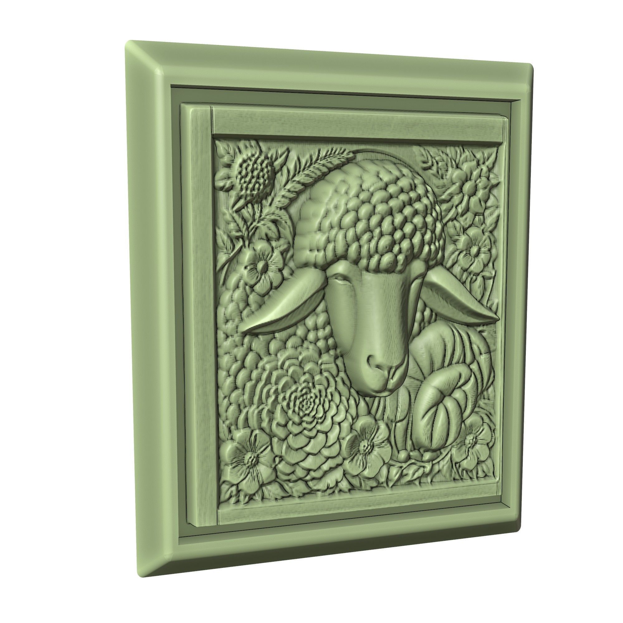 Sheep Animal 3D print model_3