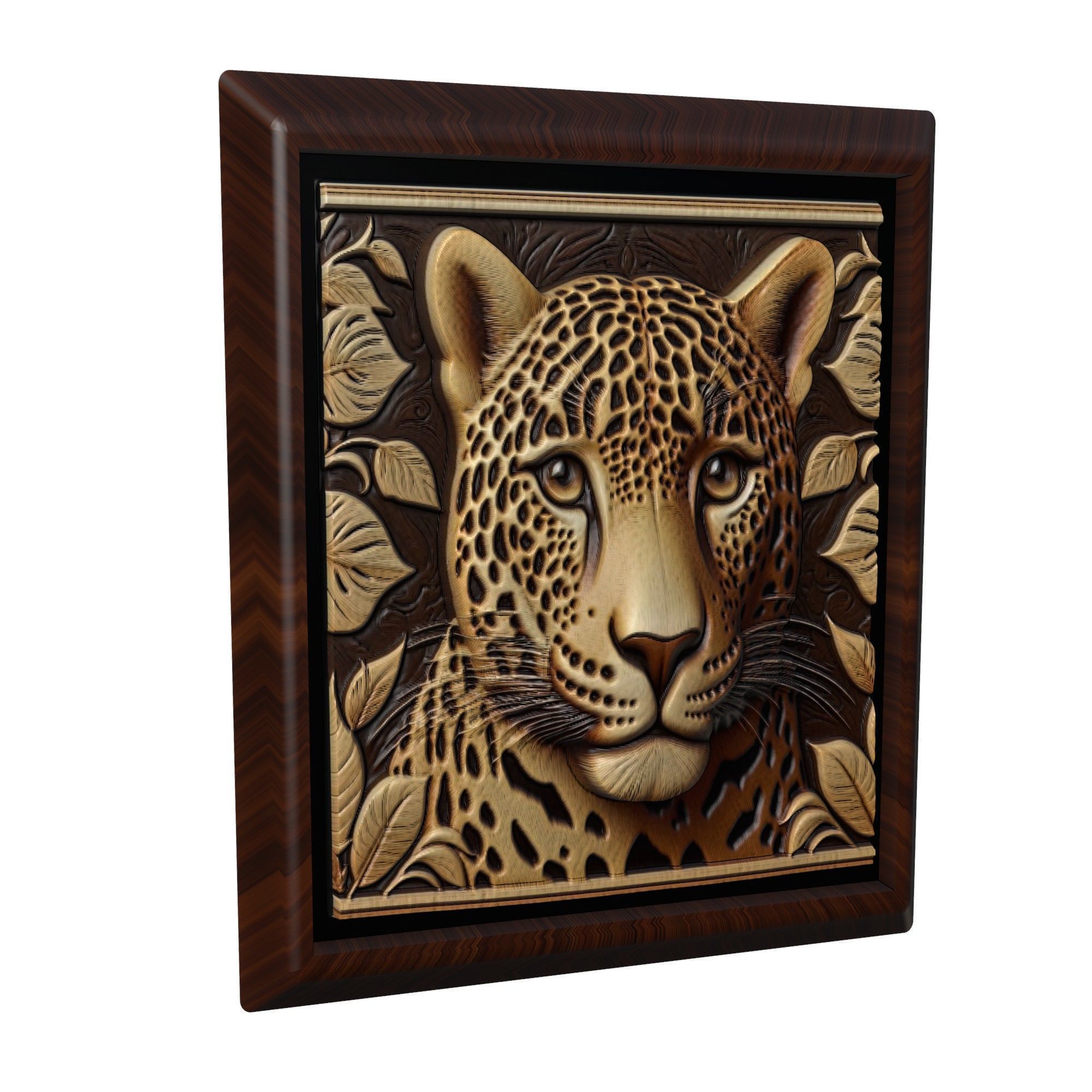 Leopard Animal 3D print model_1
