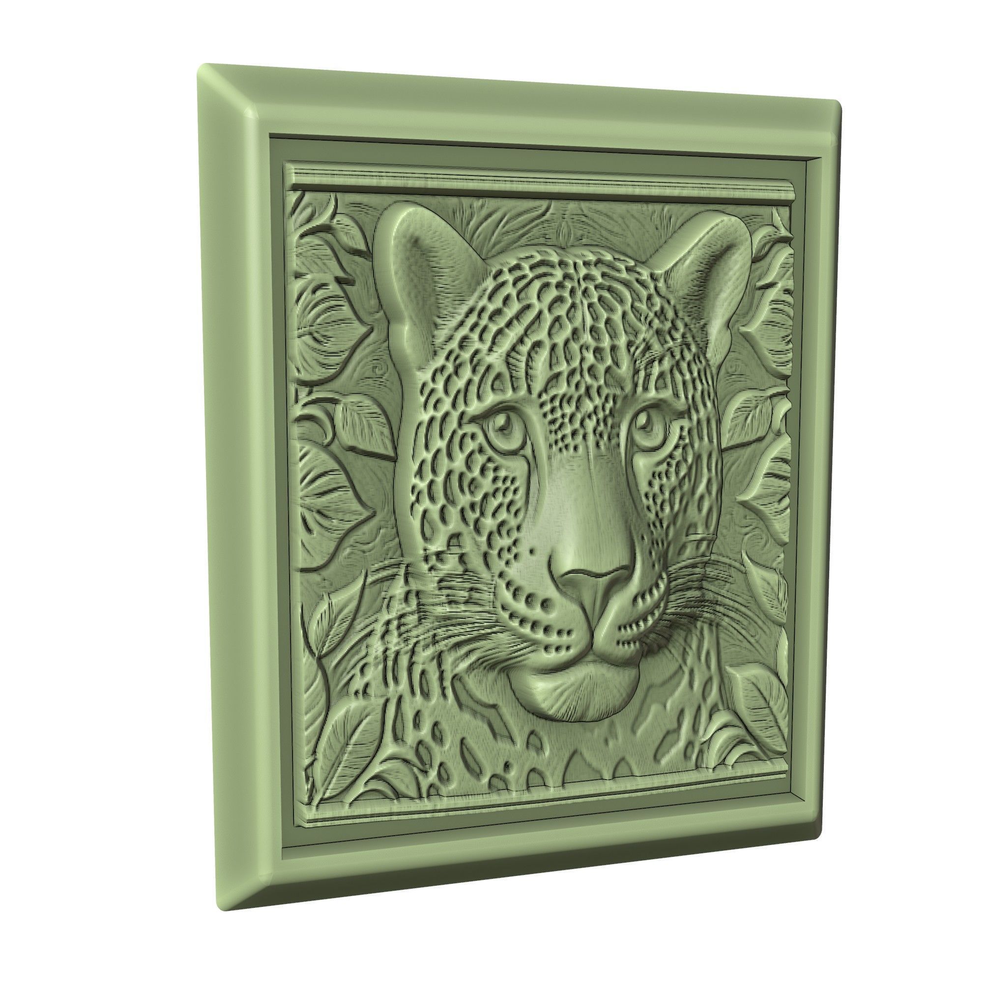Leopard Animal 3D print model_3