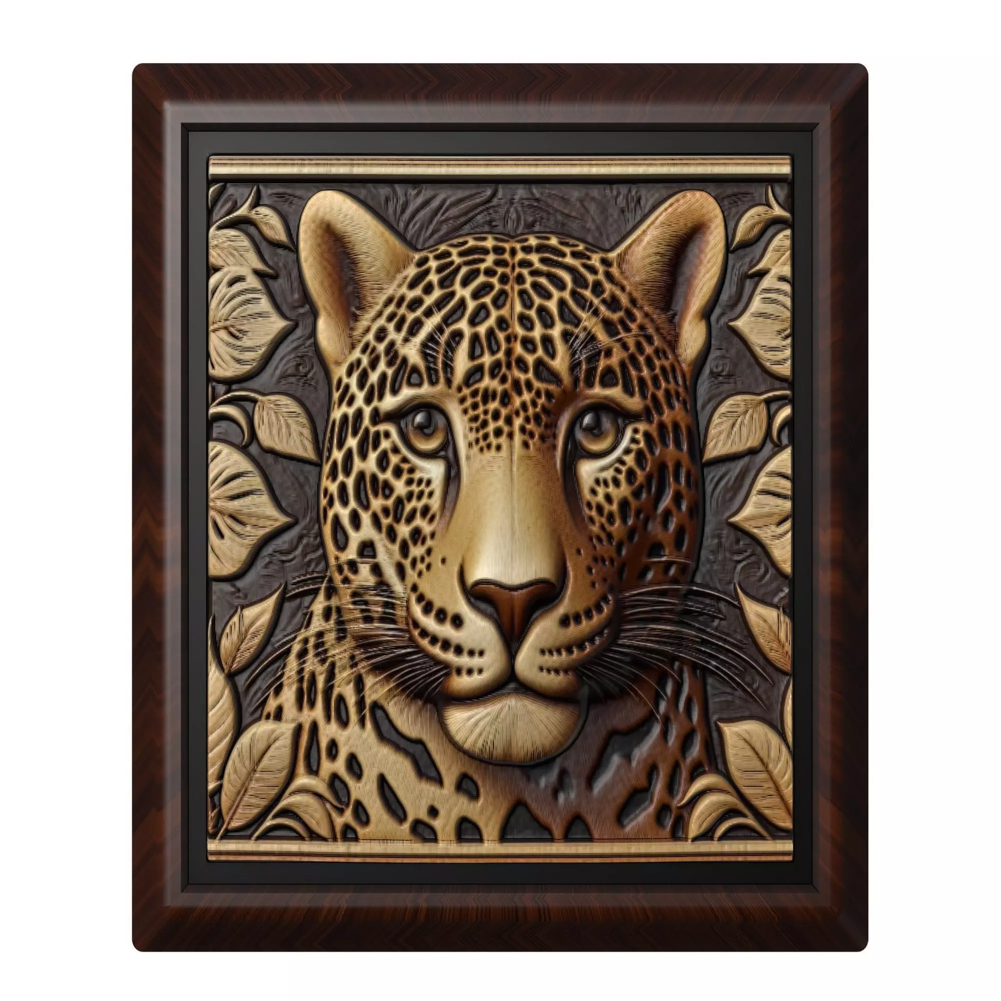 Leopard Animal 3D print model_0