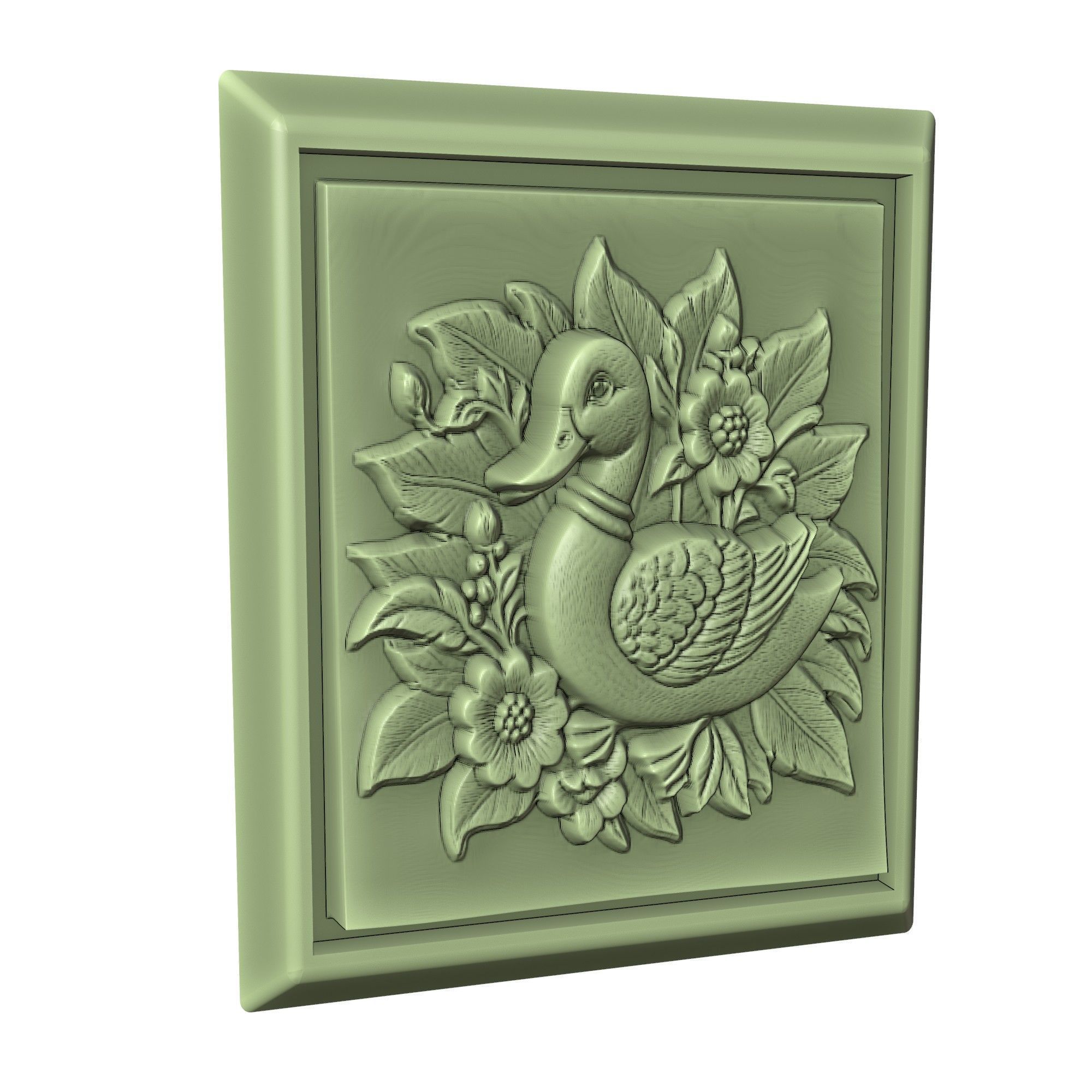 Duck Animal 3D print model_3