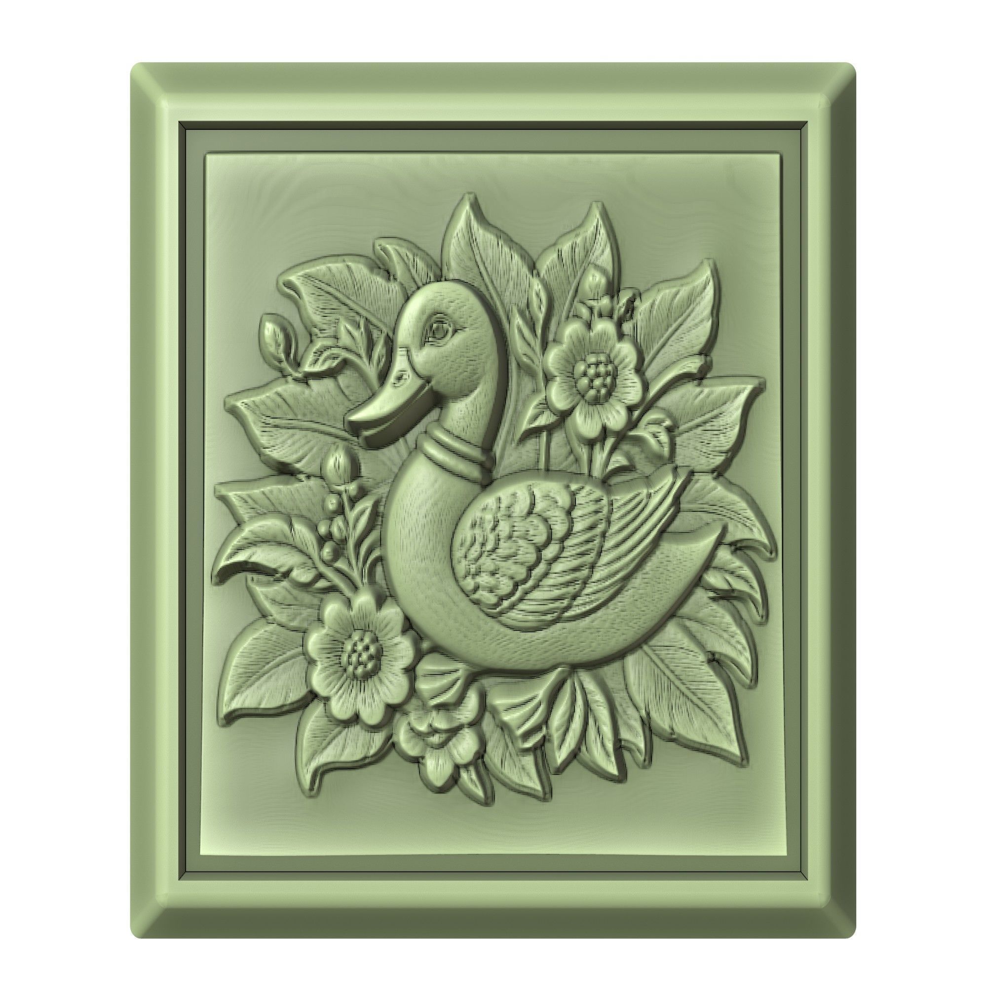 Duck Animal 3D print model_2