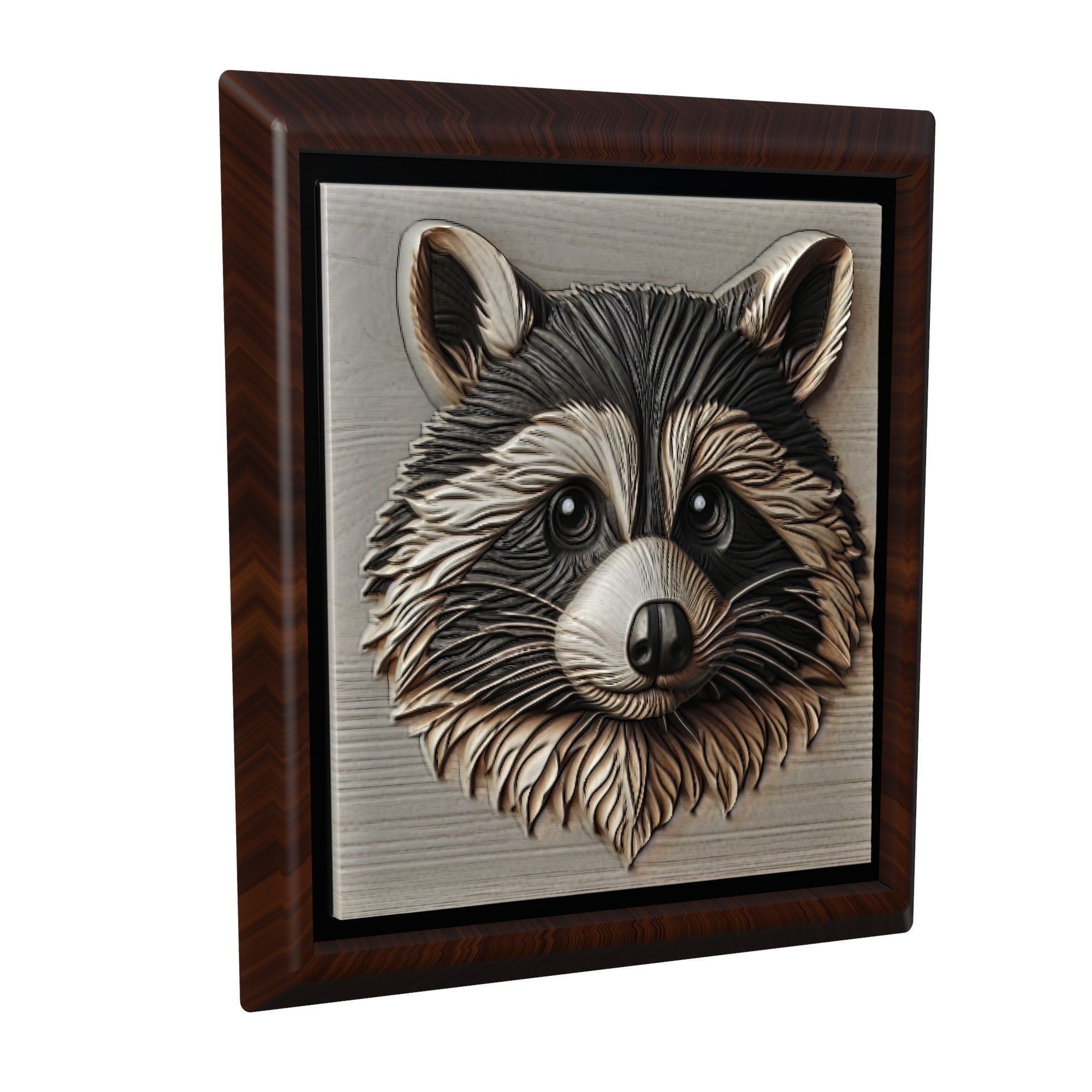 Raccoon Animal 3D print model_1