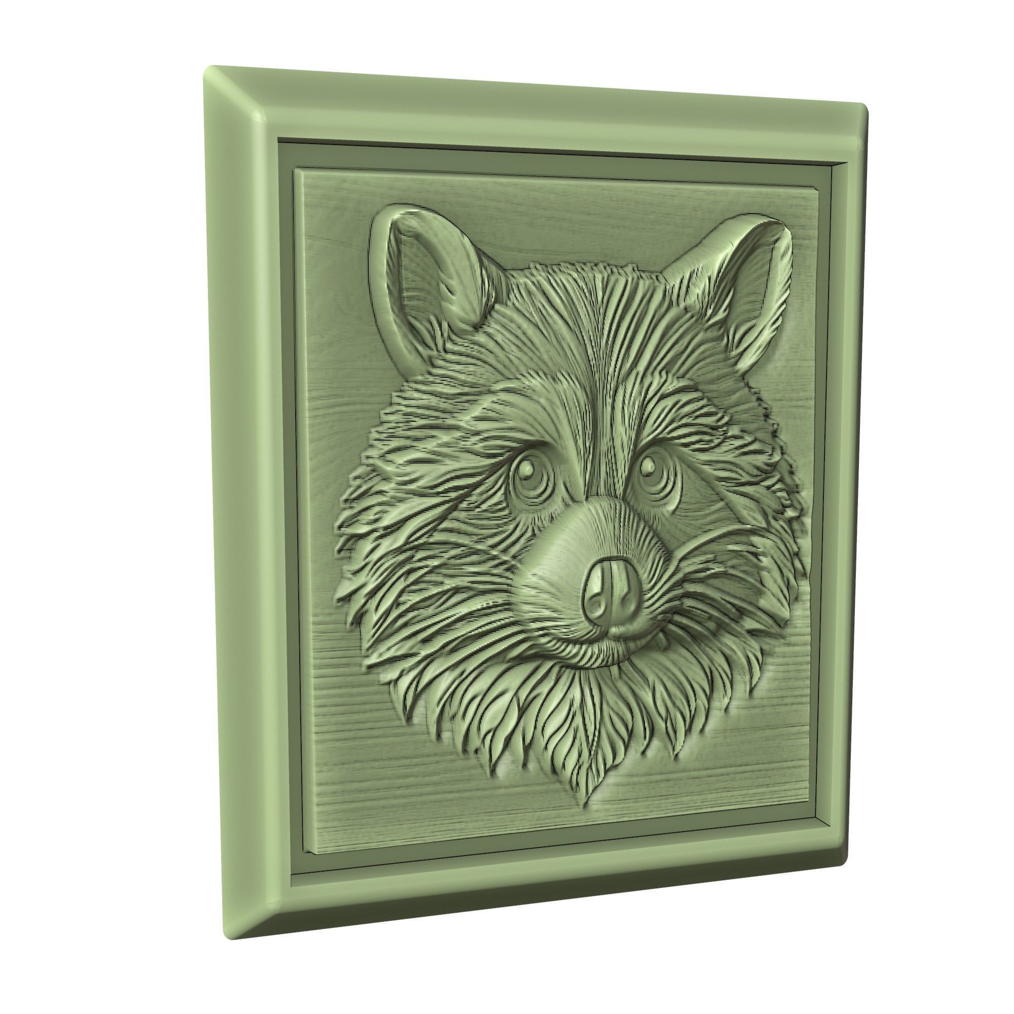 Raccoon Animal 3D print model_3