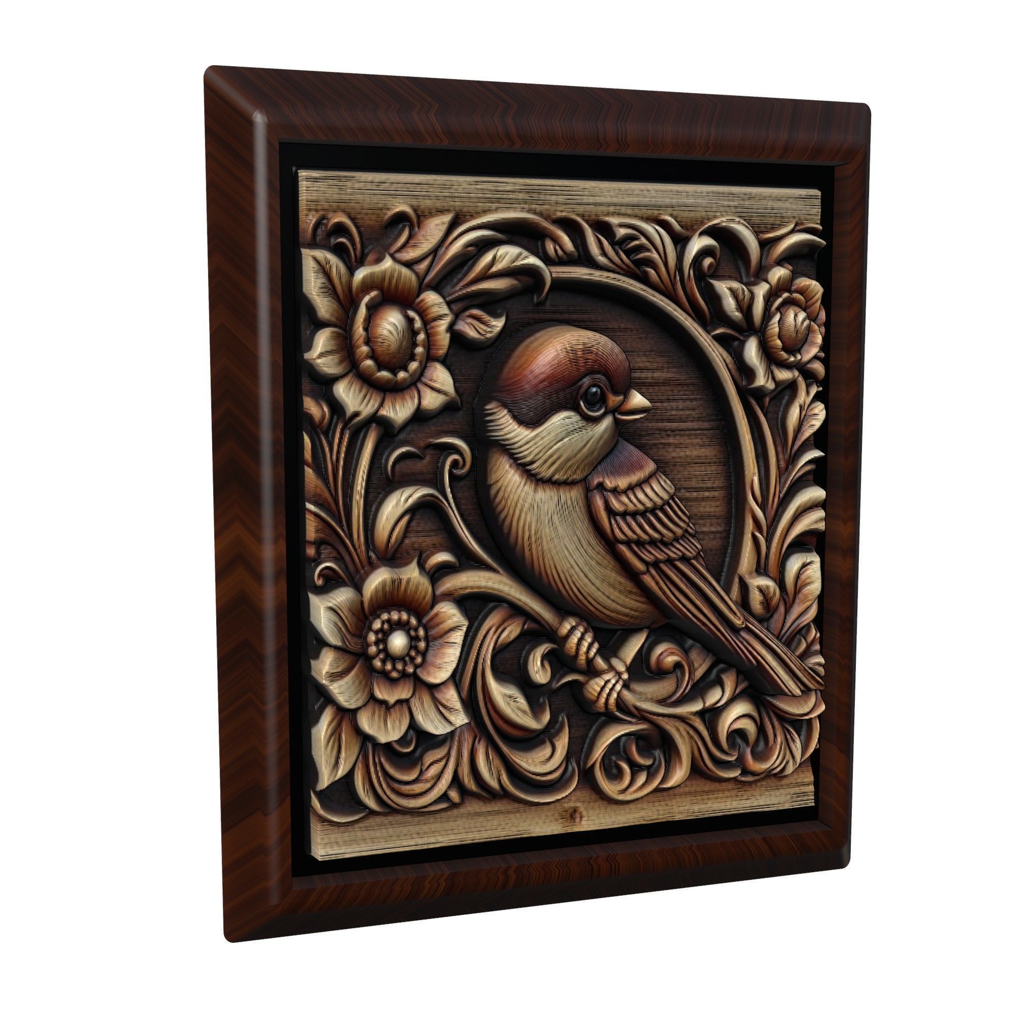 Sparrow Animal 3D print model_1