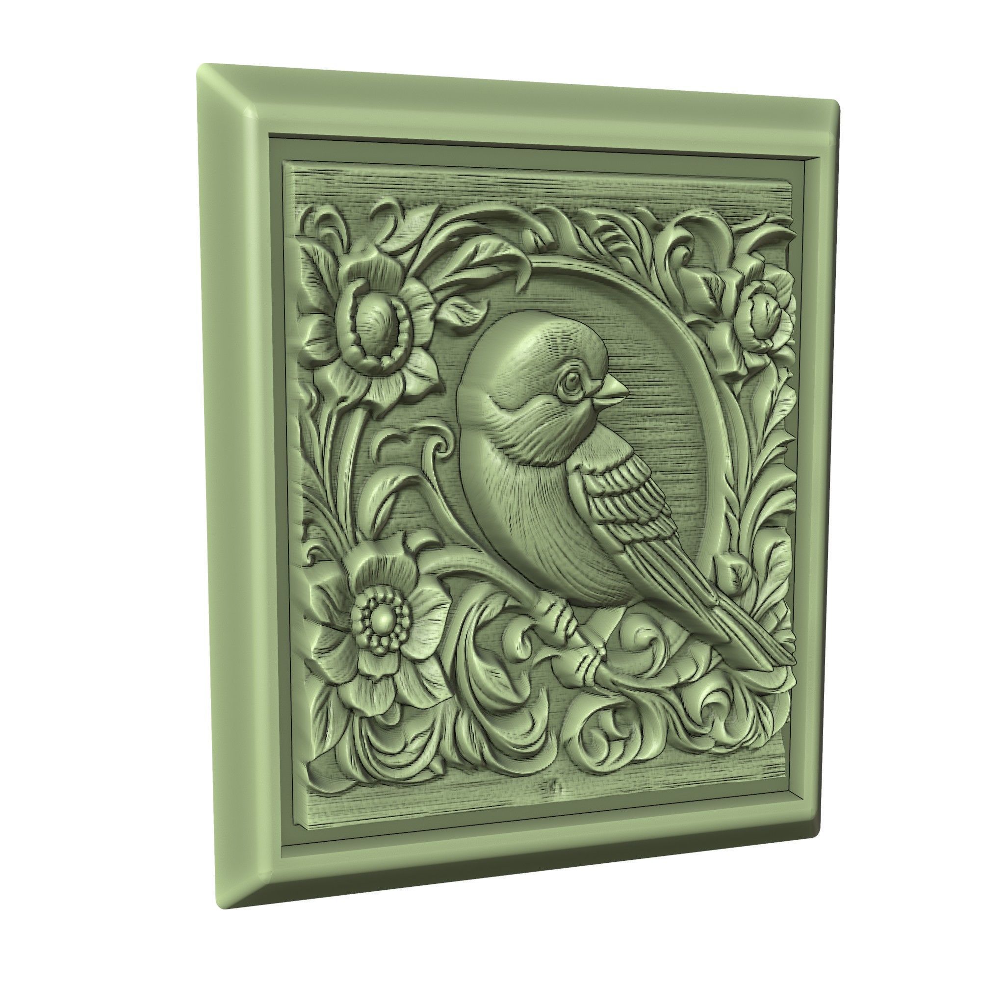 Sparrow Animal 3D print model_3