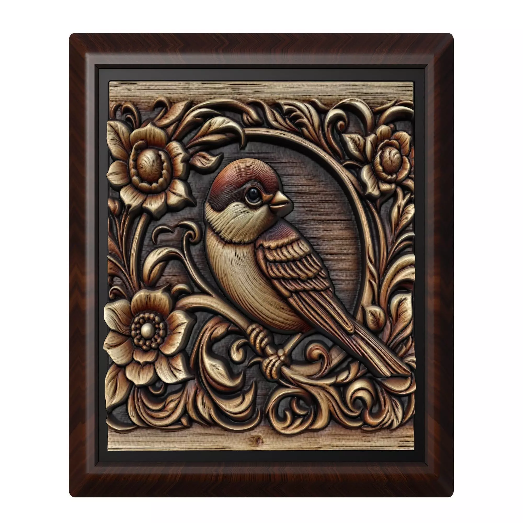 Sparrow Animal 3D print model_0