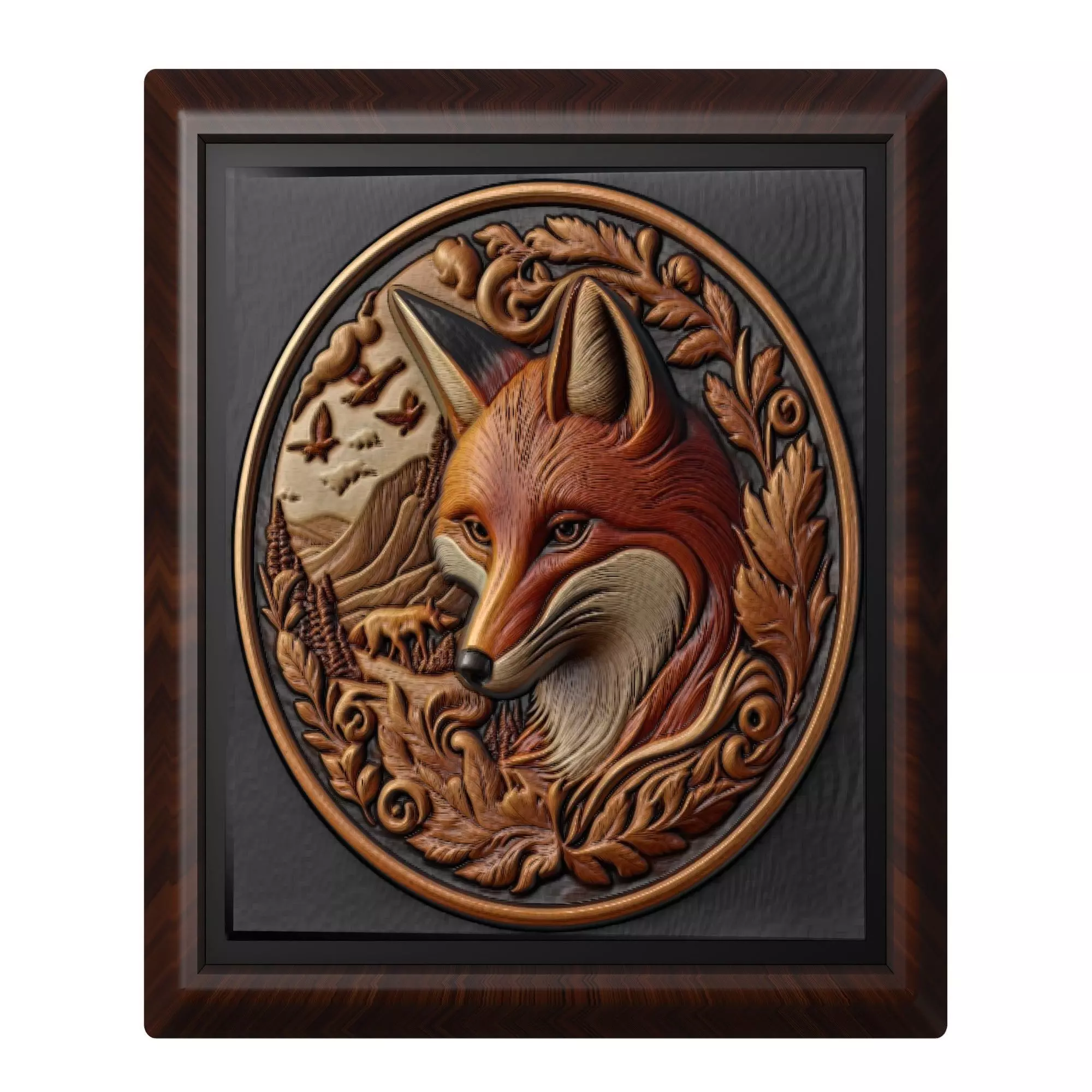Fox Animal 3D print model