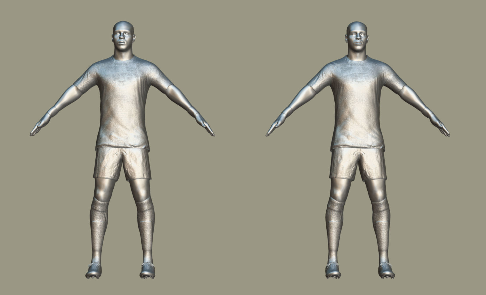 T-Pose Rigged Adriano Leite Inter Milan 2006 3D model_4