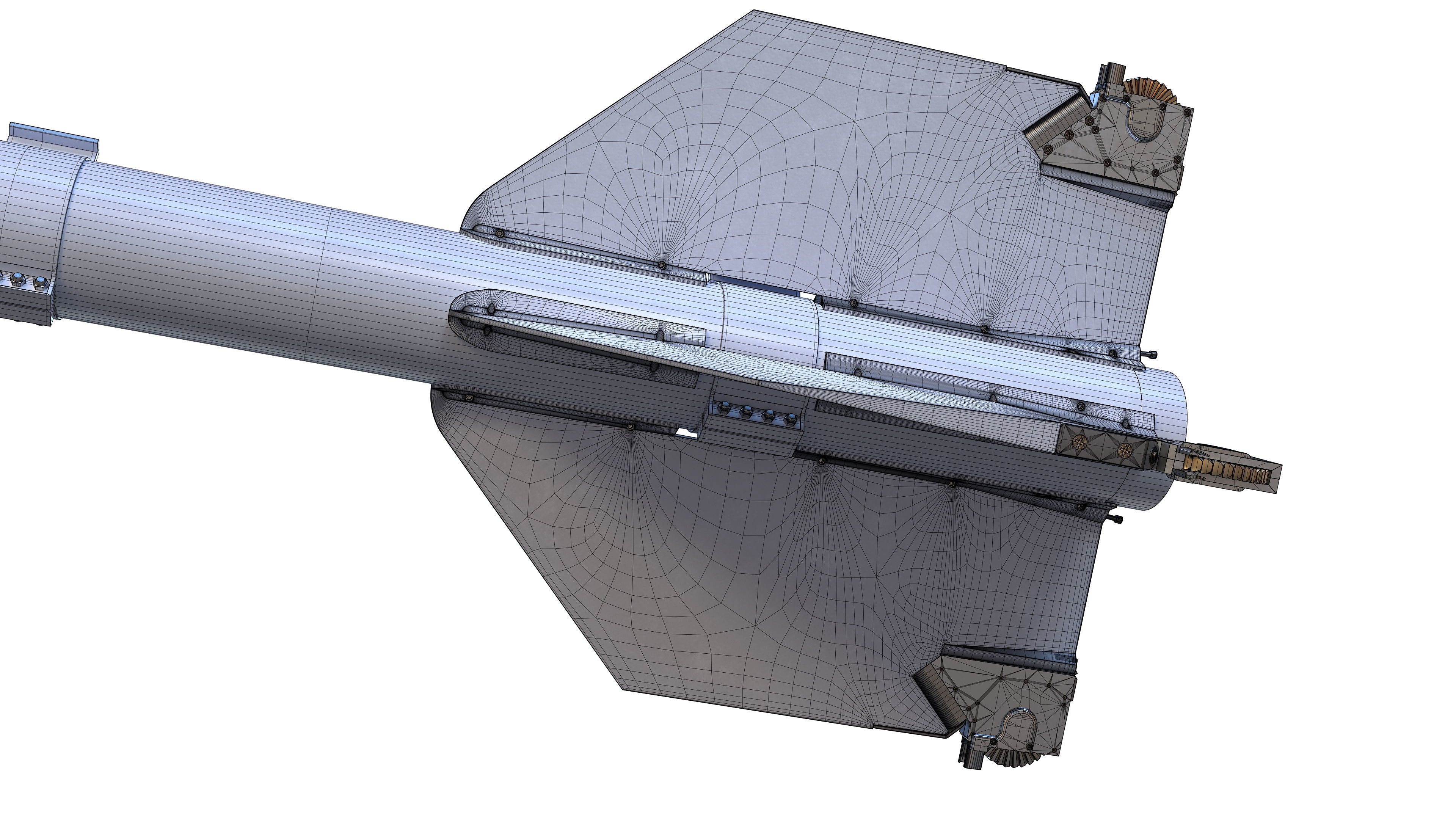 AIM-9M Sidewinder 3D model_19