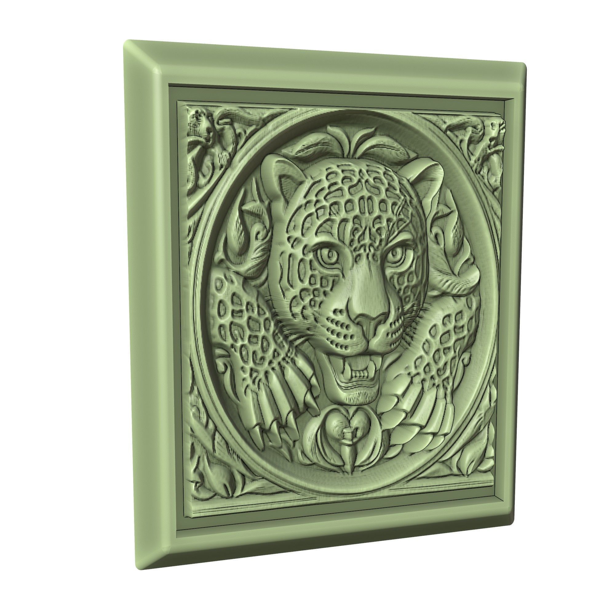 Jaguar Animal 3D print model_3