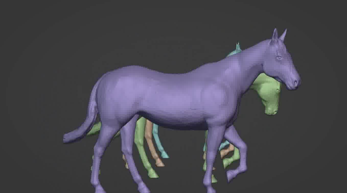 Horse 3d model 3D model_94