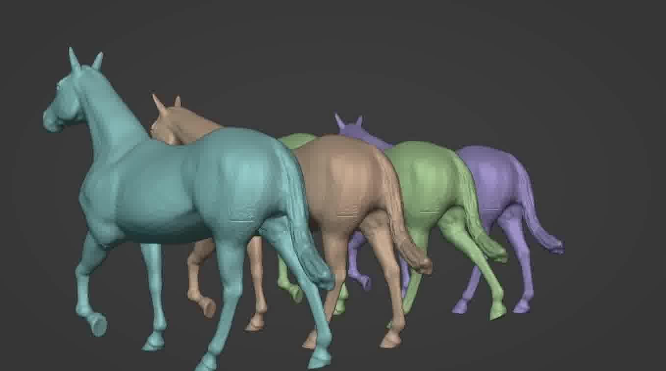 Horse 3d model 3D model_33