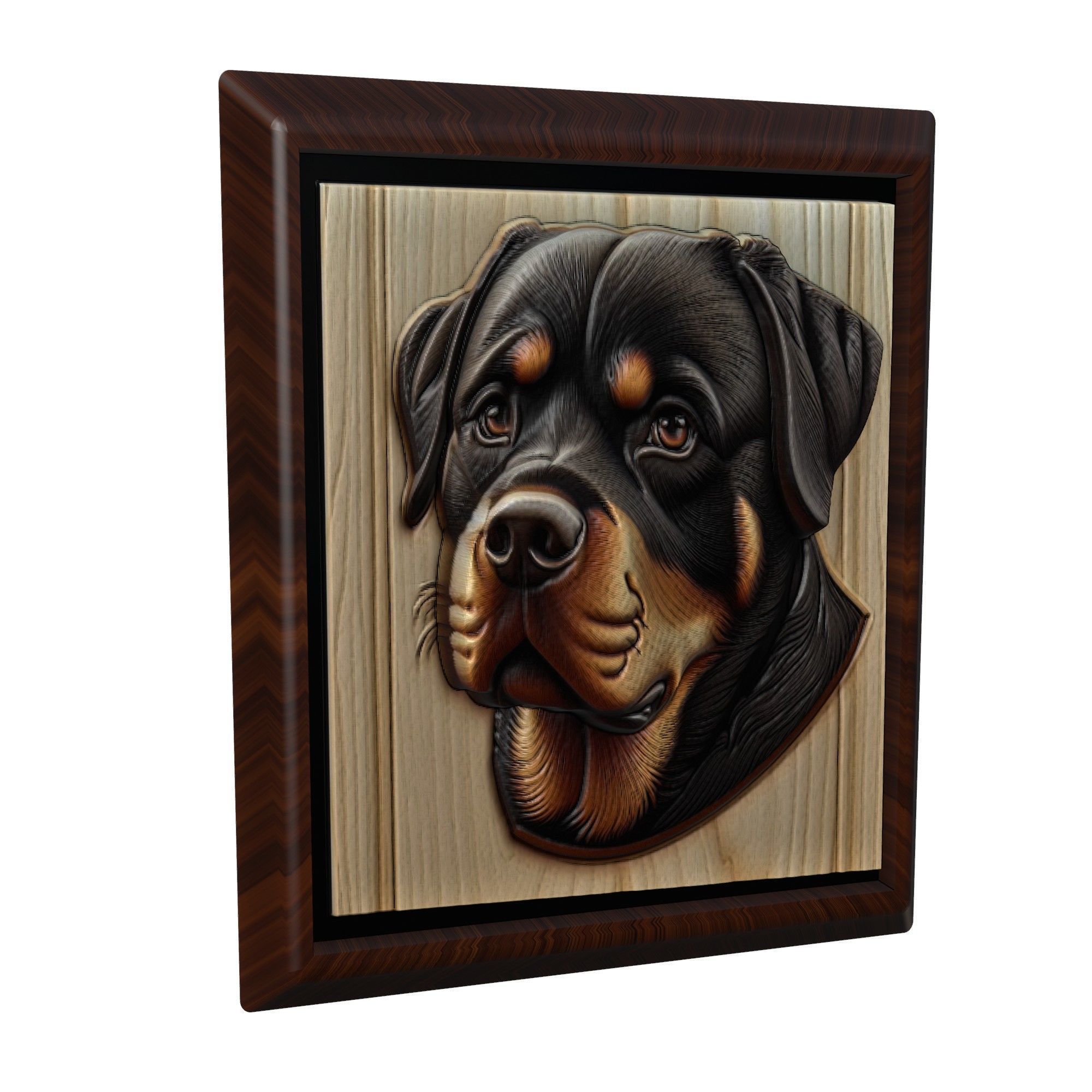 Dog Rottweiler Animal 3D print model_1