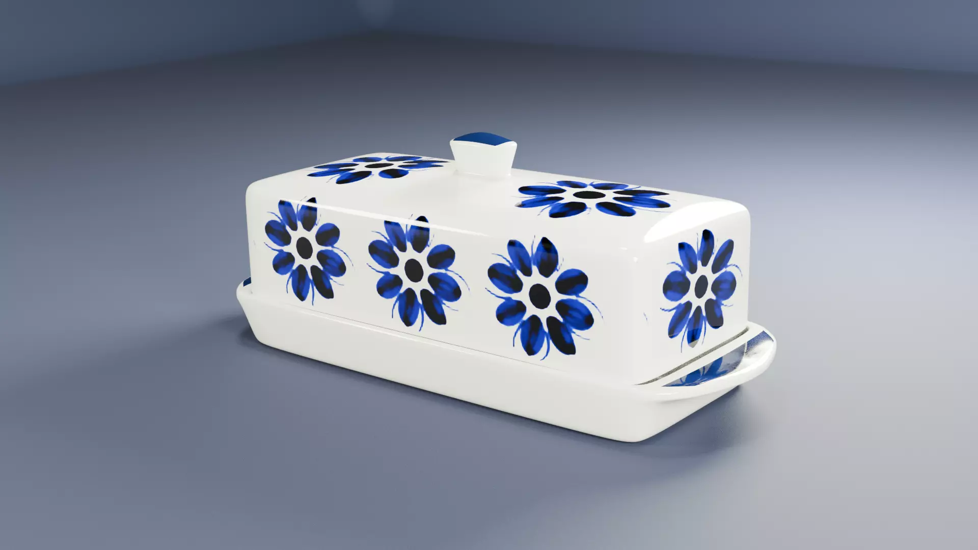 Mantegueira de porcelana 3D model