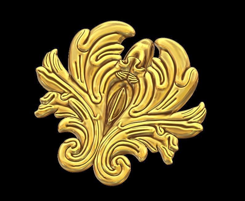 Ornament Pendant 3D print model_16