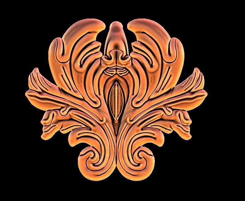 Ornament Pendant 3D print model_15