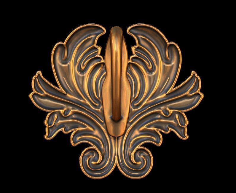 Ornament Pendant 3D print model_11