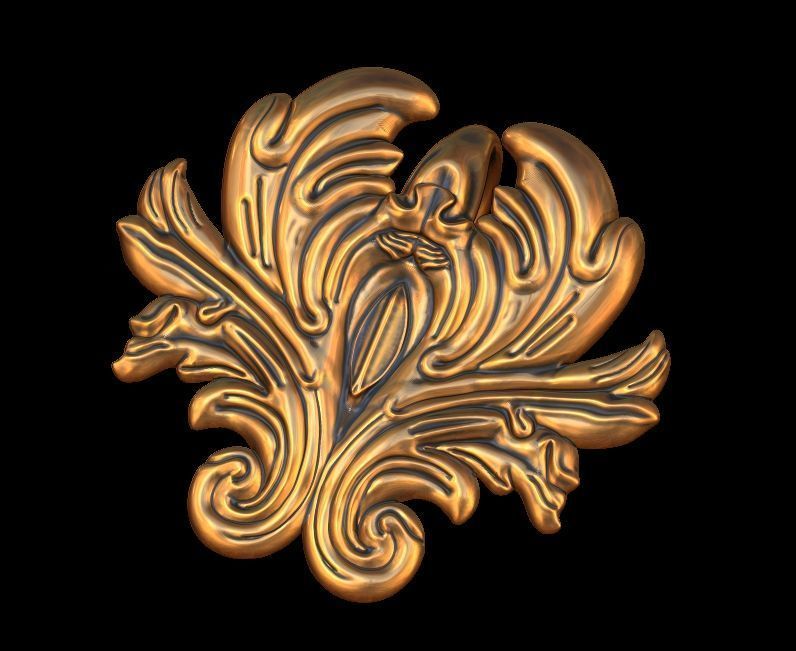 Ornament Pendant 3D print model_12